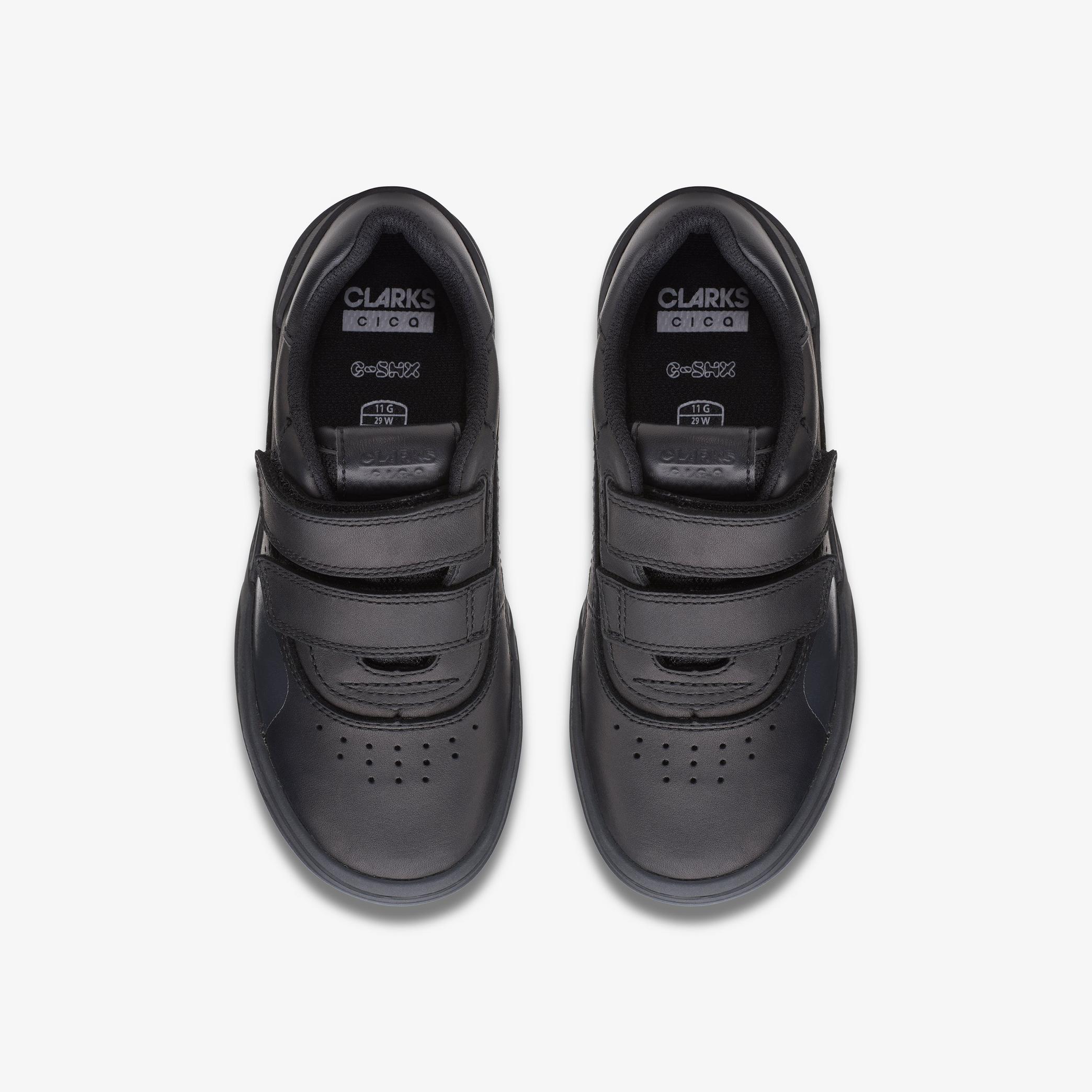 CICA Go Kid Black Leather Trainers, view 6 of 6