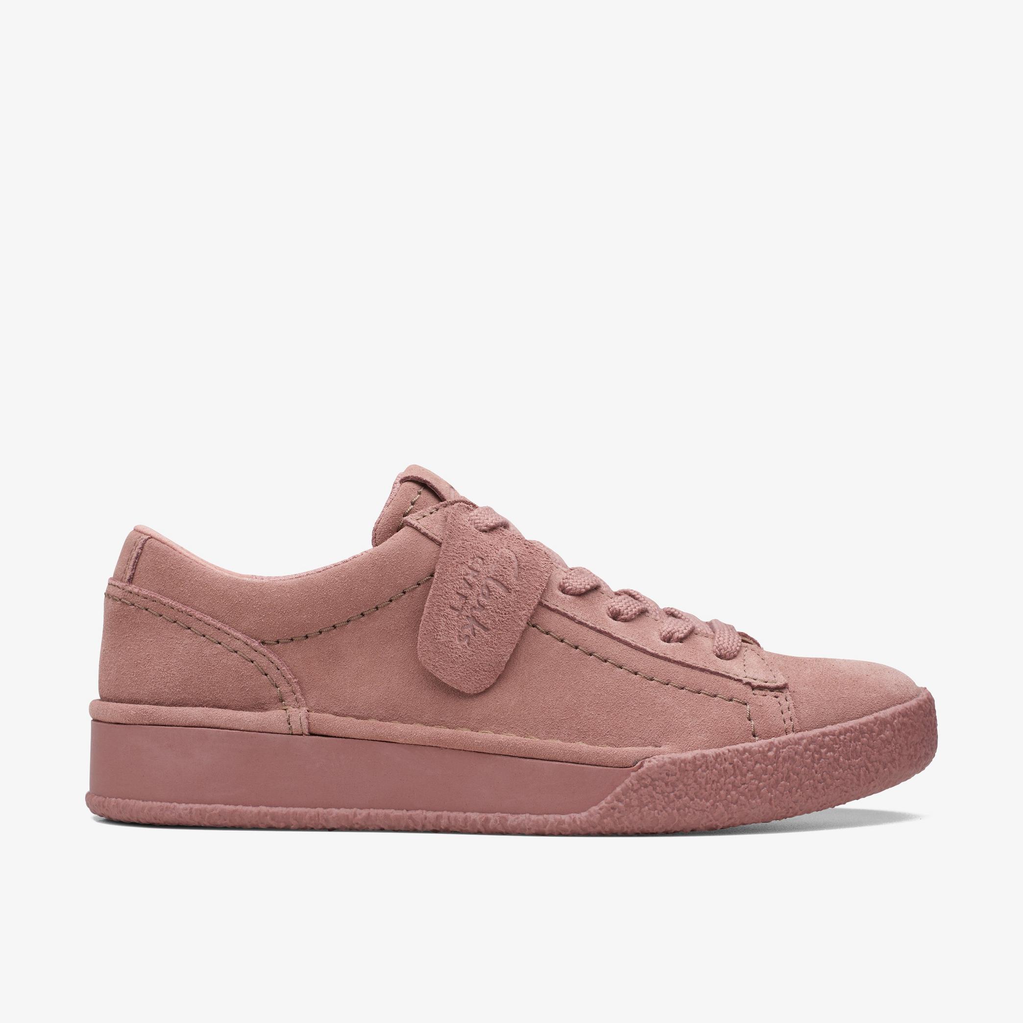 Craft Cup Walk Mauve Suede Trainers, view 1 of 6