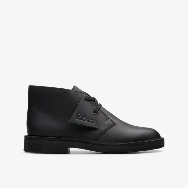 Desert Boot Kid — Black