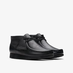 Wallabee Boot Kid — Black 4
