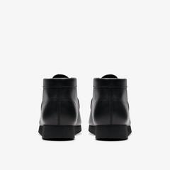 Wallabee Boot Kid — Black 5