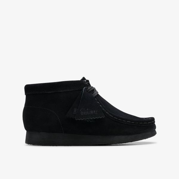 Wallabee Boot Kid — Black