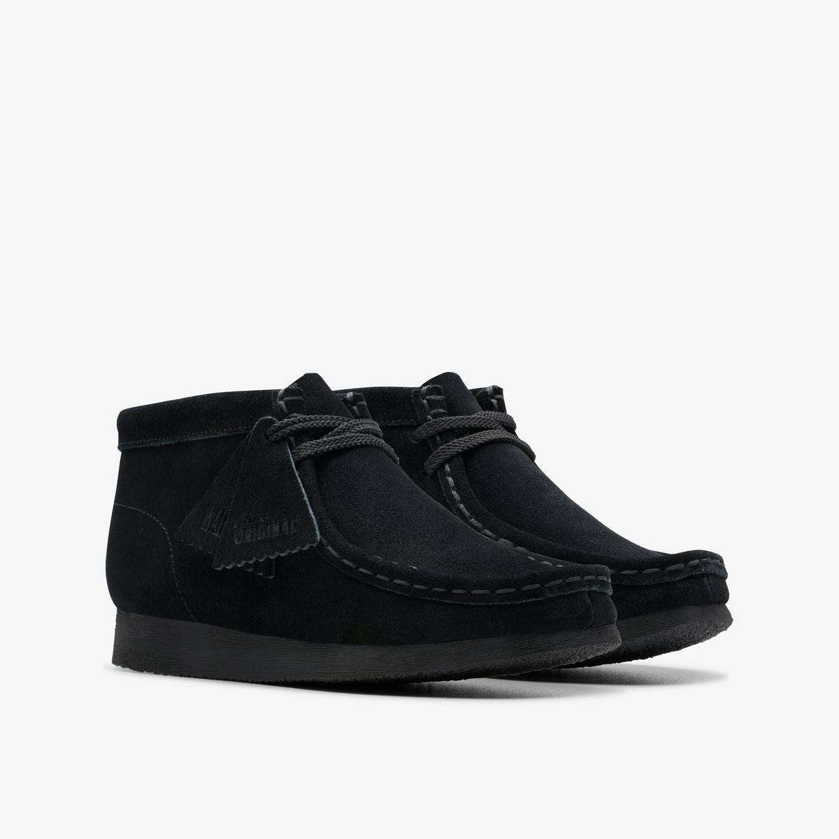 Wallabee Boot Kid — Black