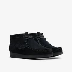 Wallabee Boot Kid — Black 4