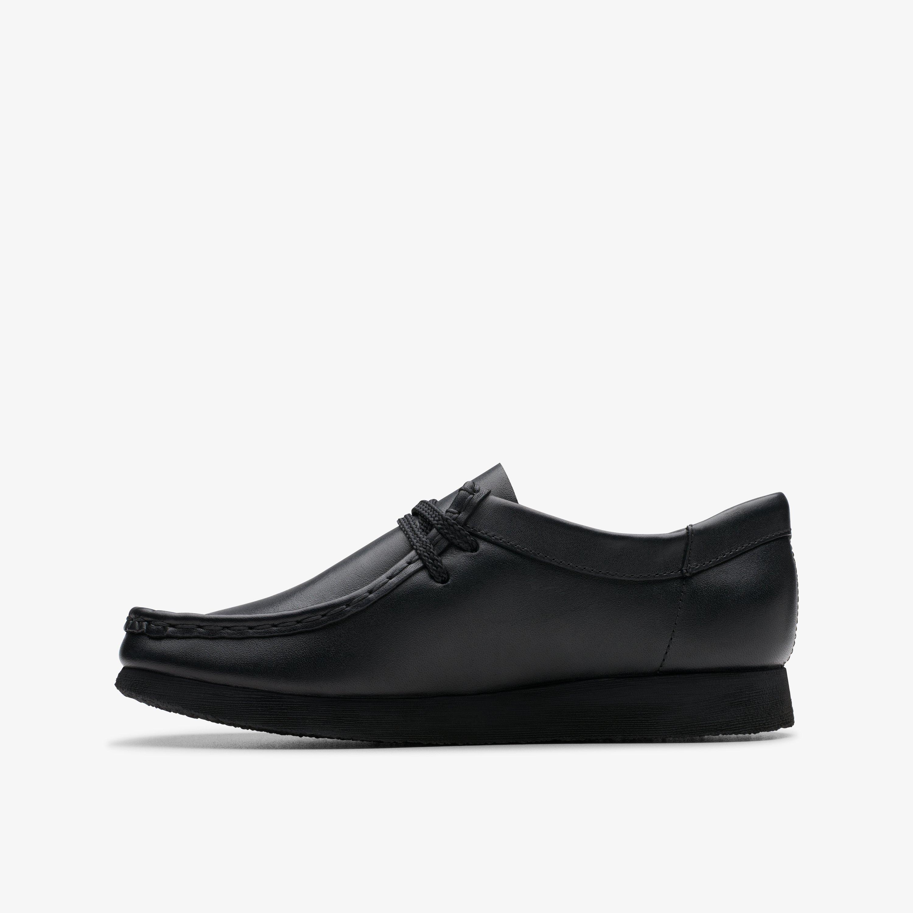 Clarks Childrens Wallabee Big Kids Youth Shoes 5.5 Black