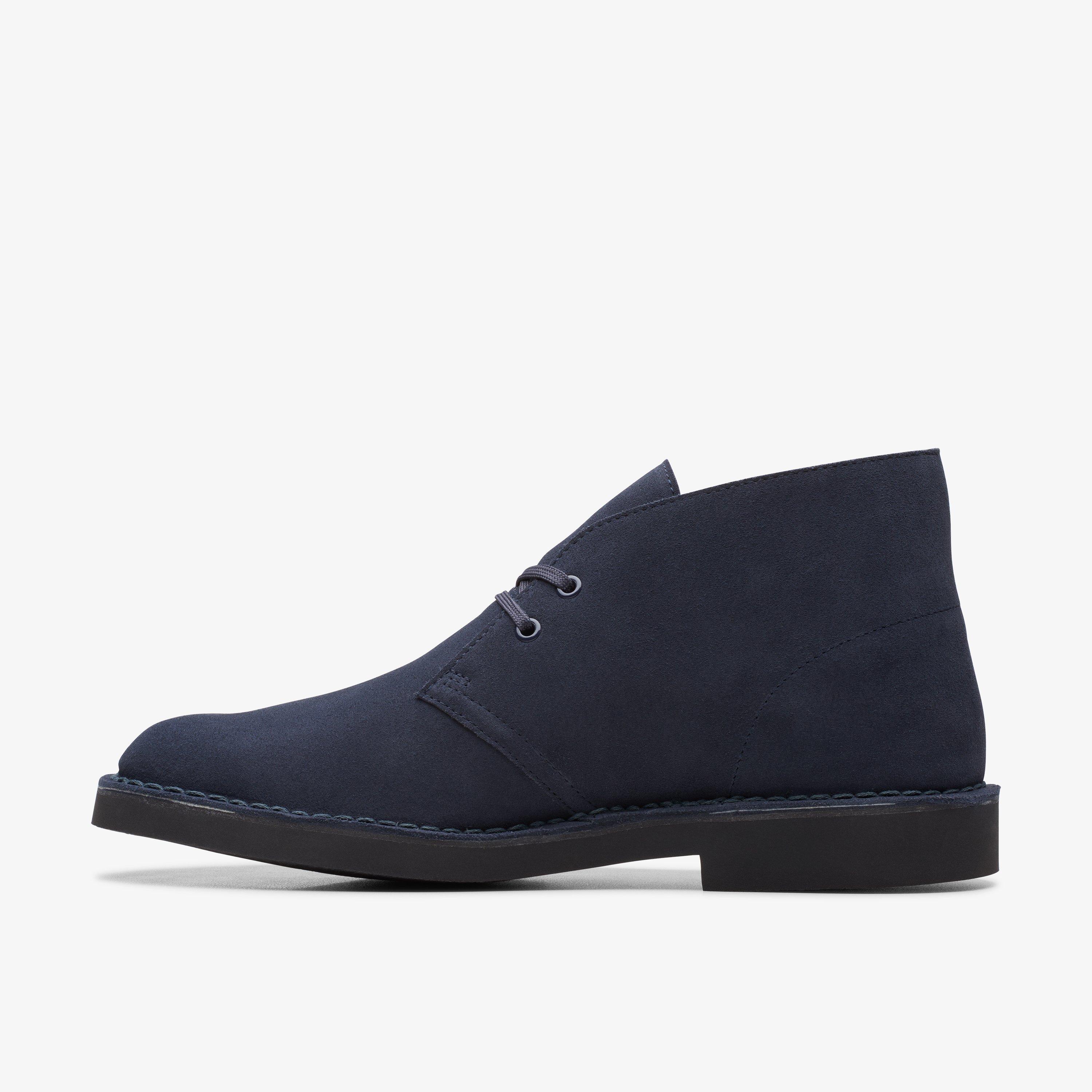 Navy desert boots mens best sale