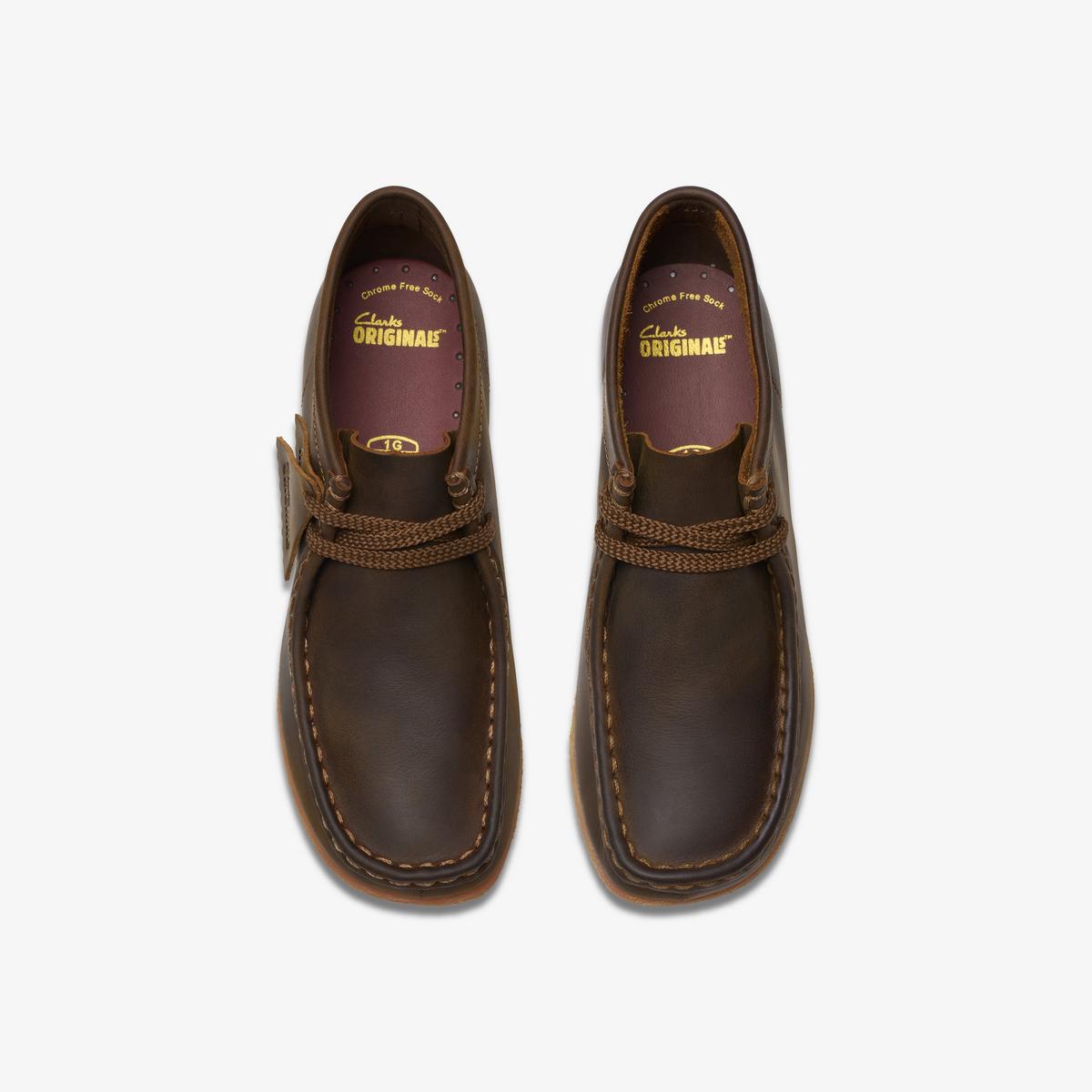Wallabee Boot Kid — Brown