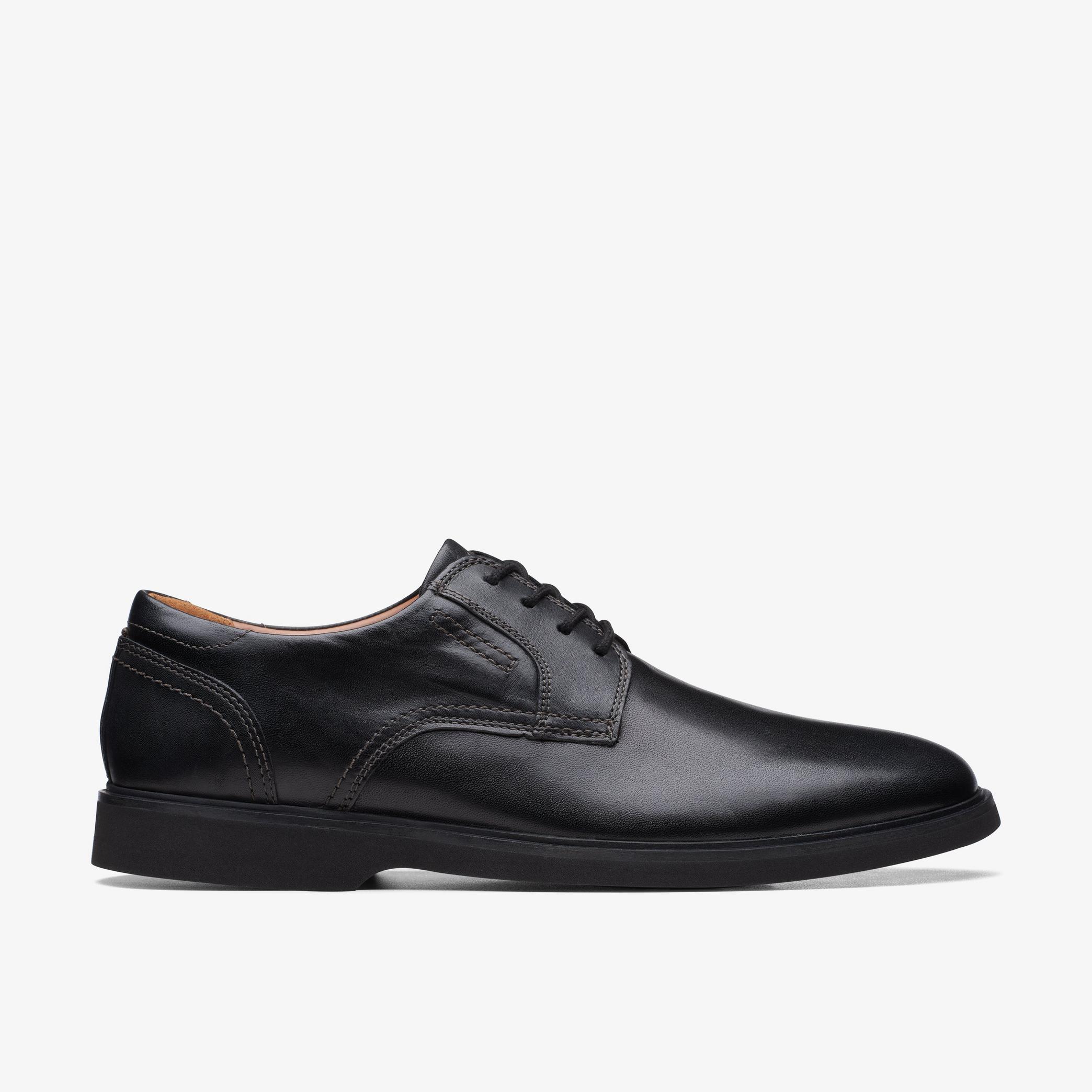 Chaussures Oxford en cuir noir Malwood Lace, vue 1 de 6