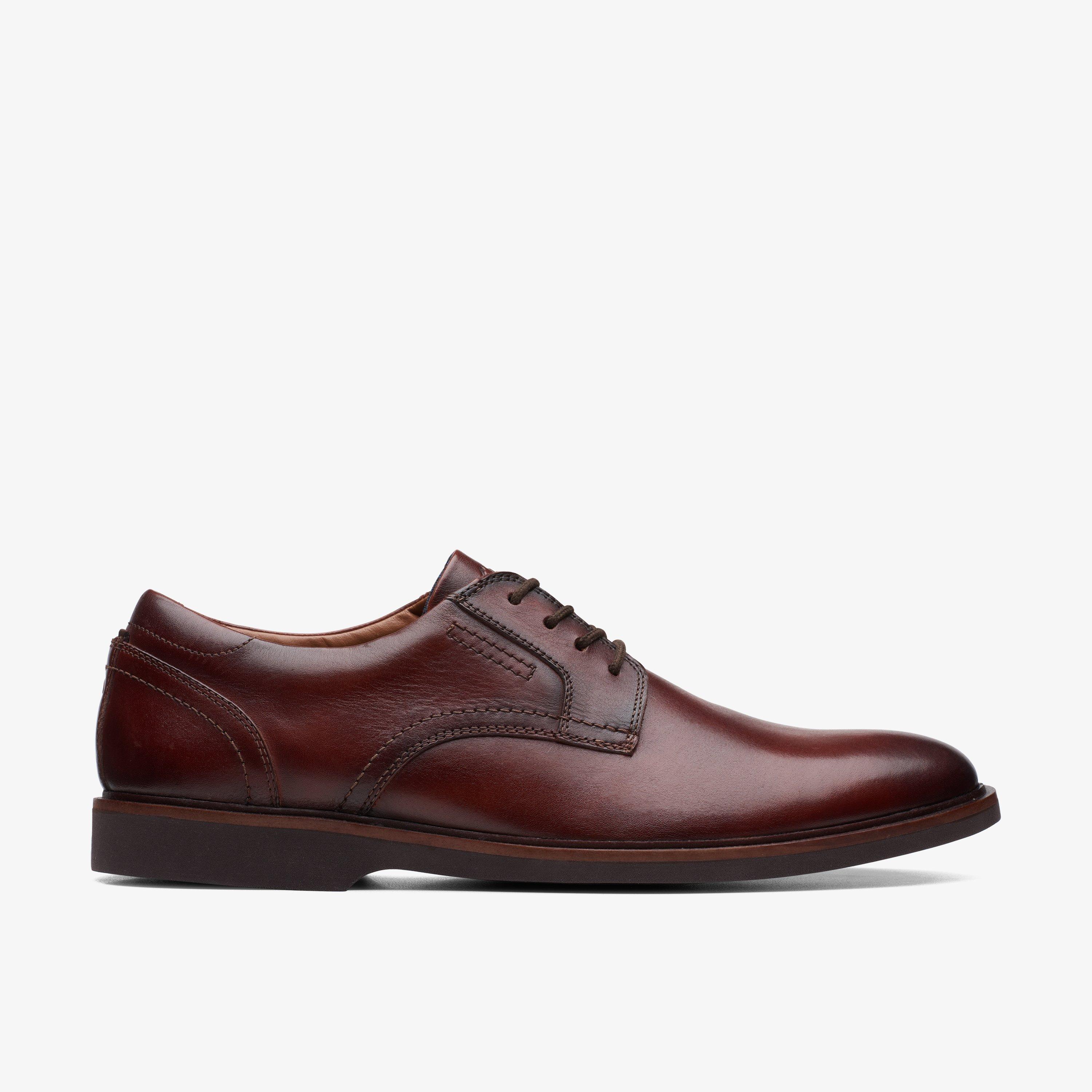 MENS Malwood Lace Brown Leather Oxford Shoes | Clarks US
