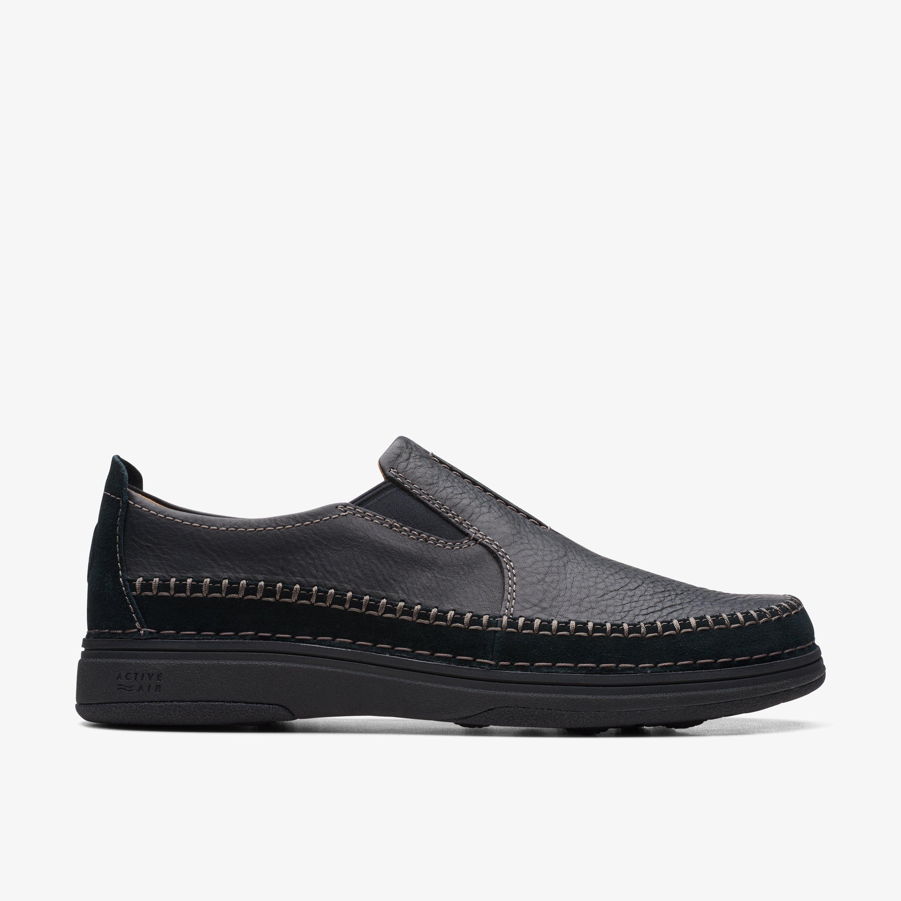 Clarks mens slip on on sale shoes