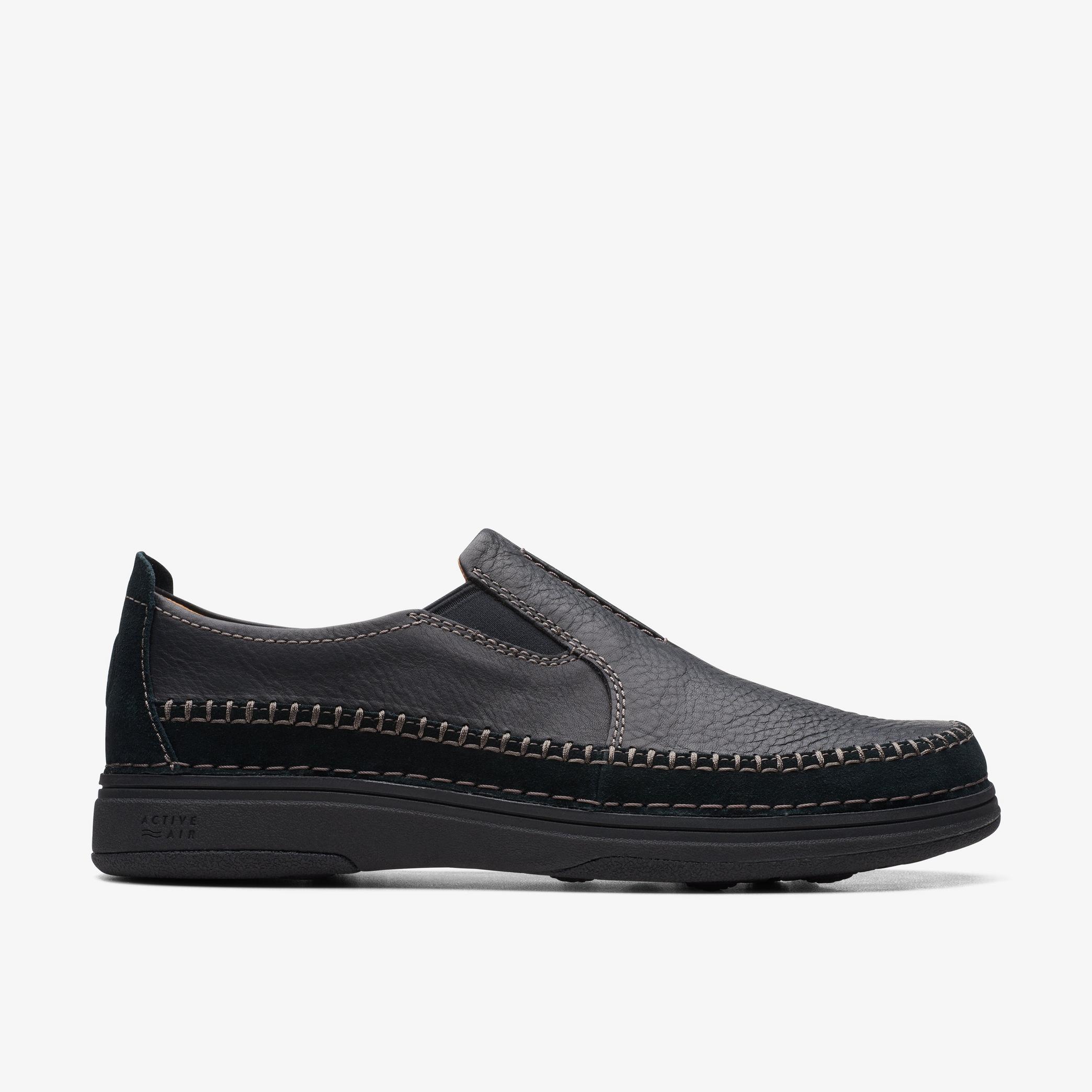 Nature 5 Walk Black Combination Loafers, view 1 of 6
