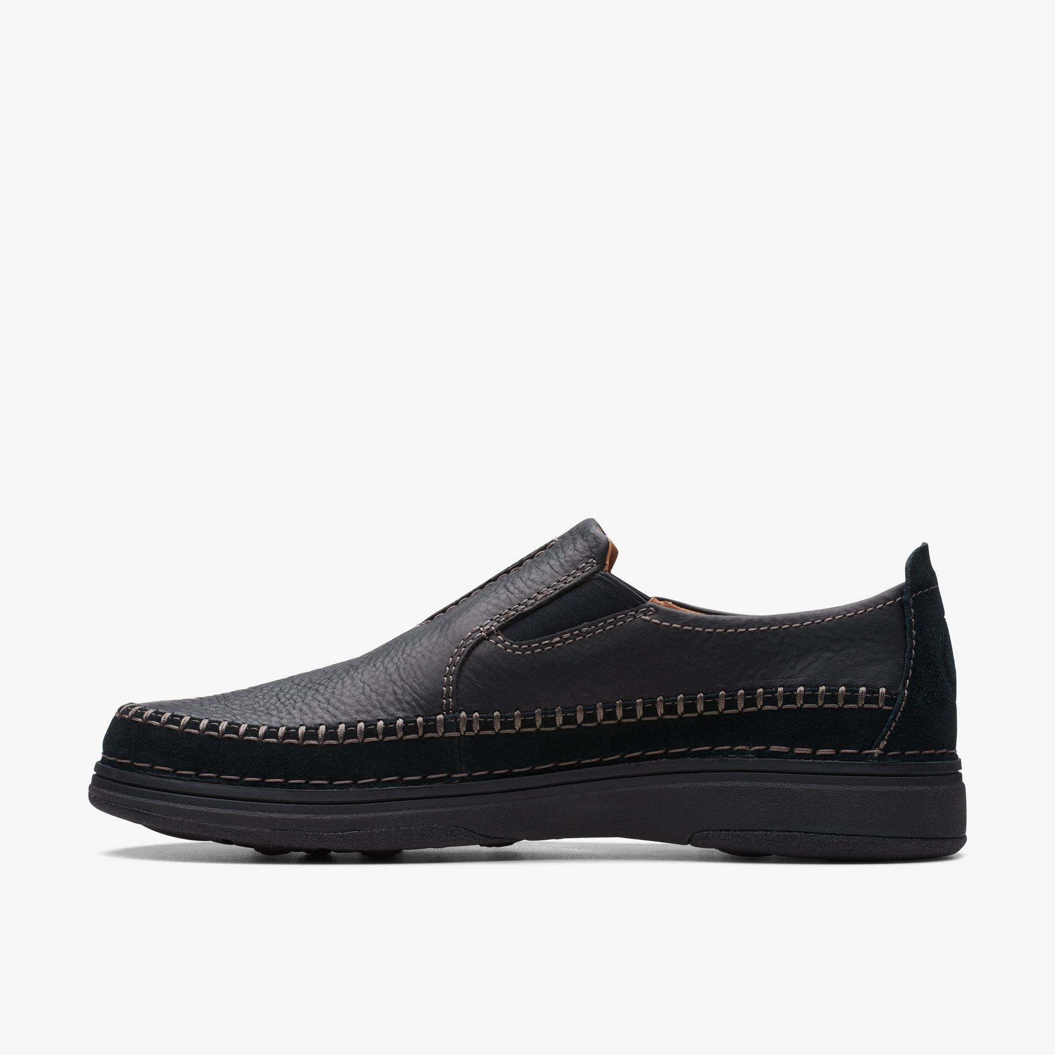 Nature 5 Walk Black Combination Loafers, view 2 of 6