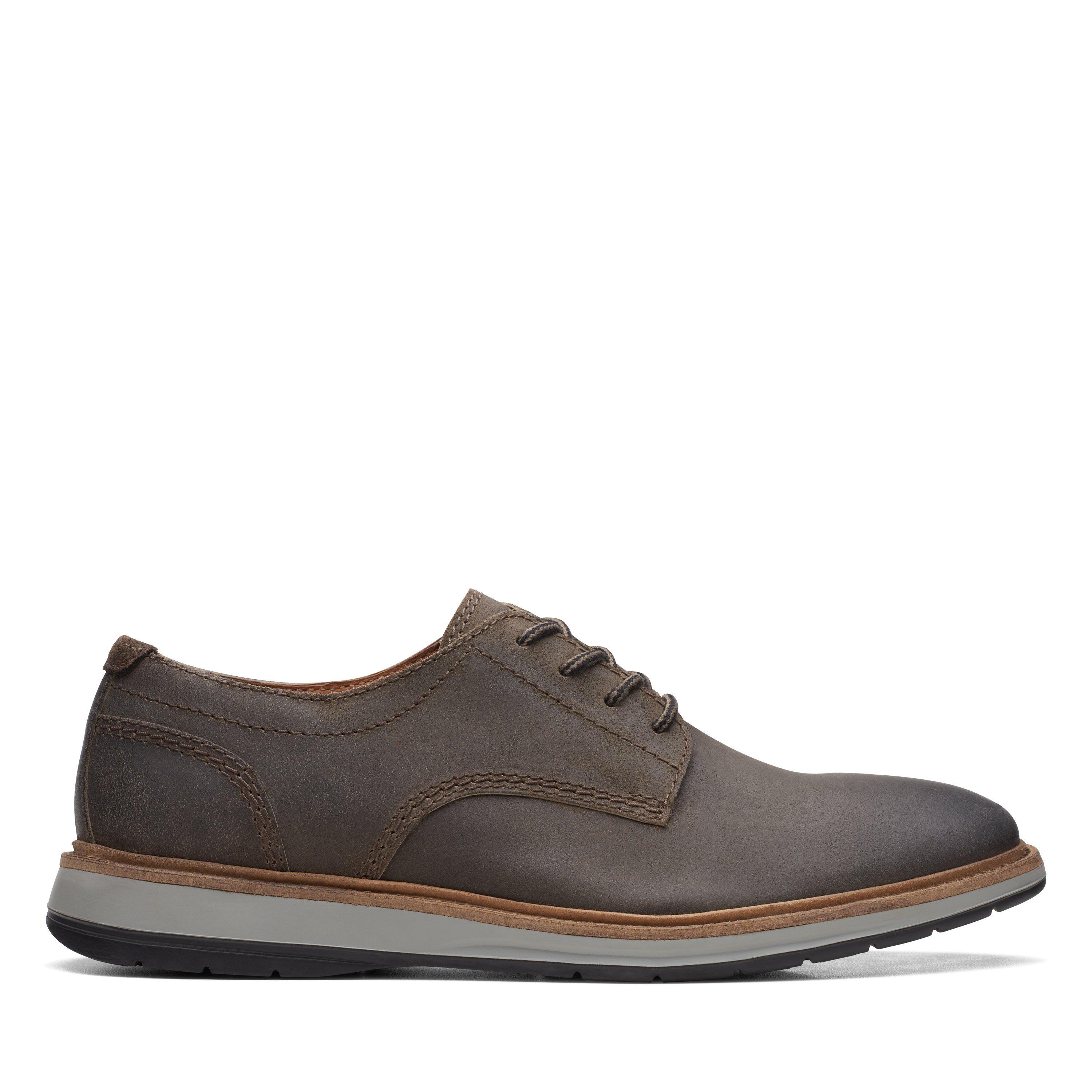 Clarks mens grey shoes new arrivals