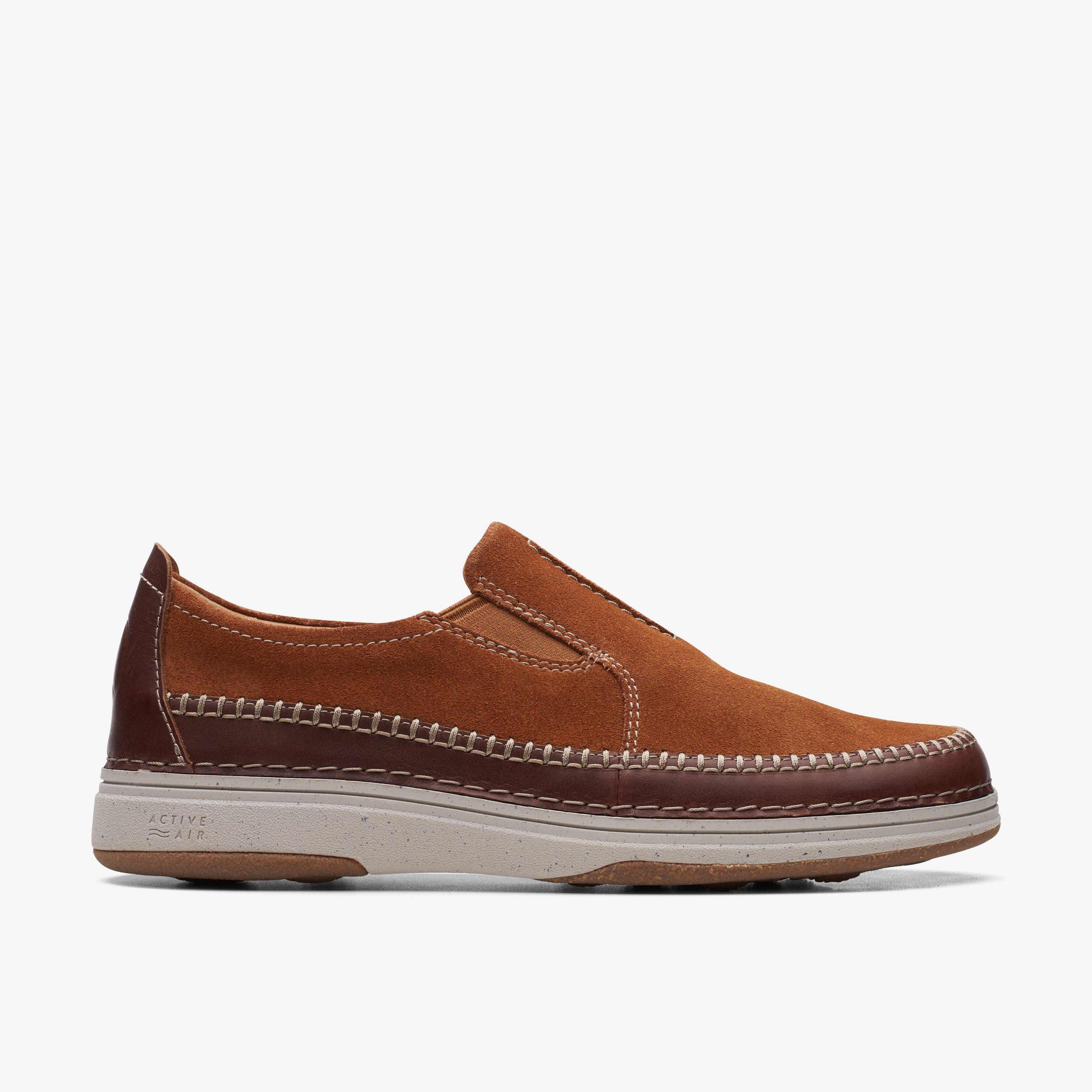 Clarks slip ons mens sale