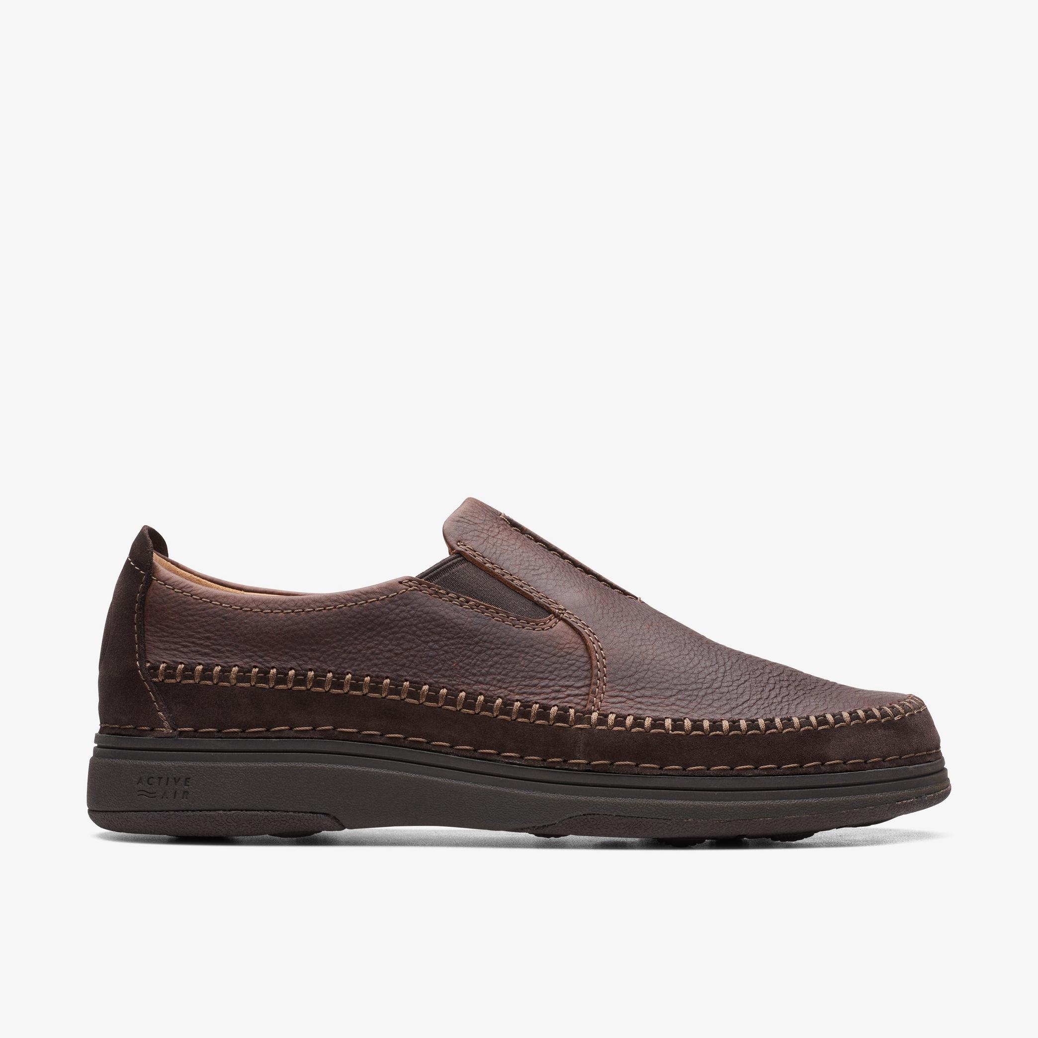 Nature 5 Walk Dark Brown Combination Loafers, view 1 of 6