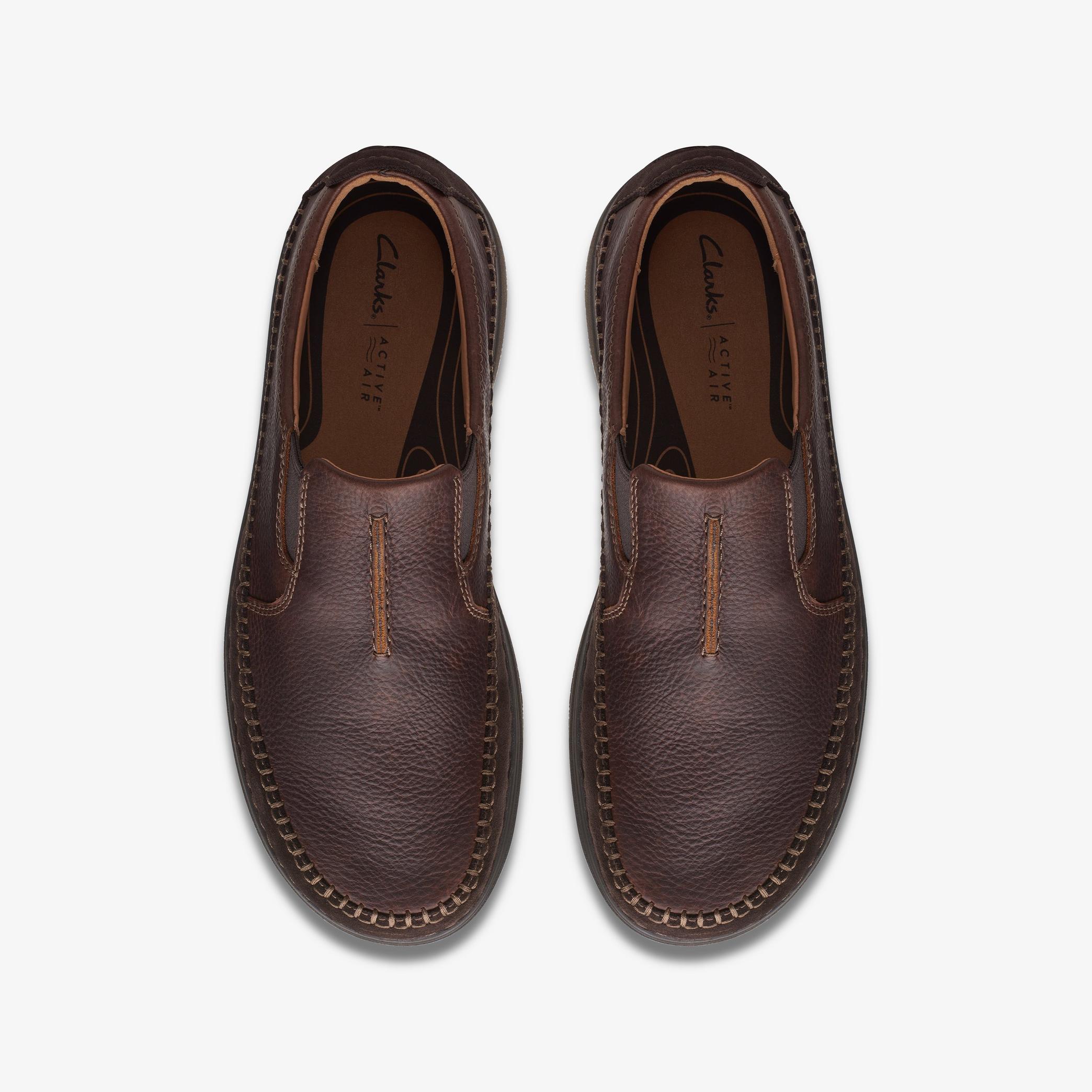 Nature 5 Walk Dark Brown Combination Loafers, view 6 of 6