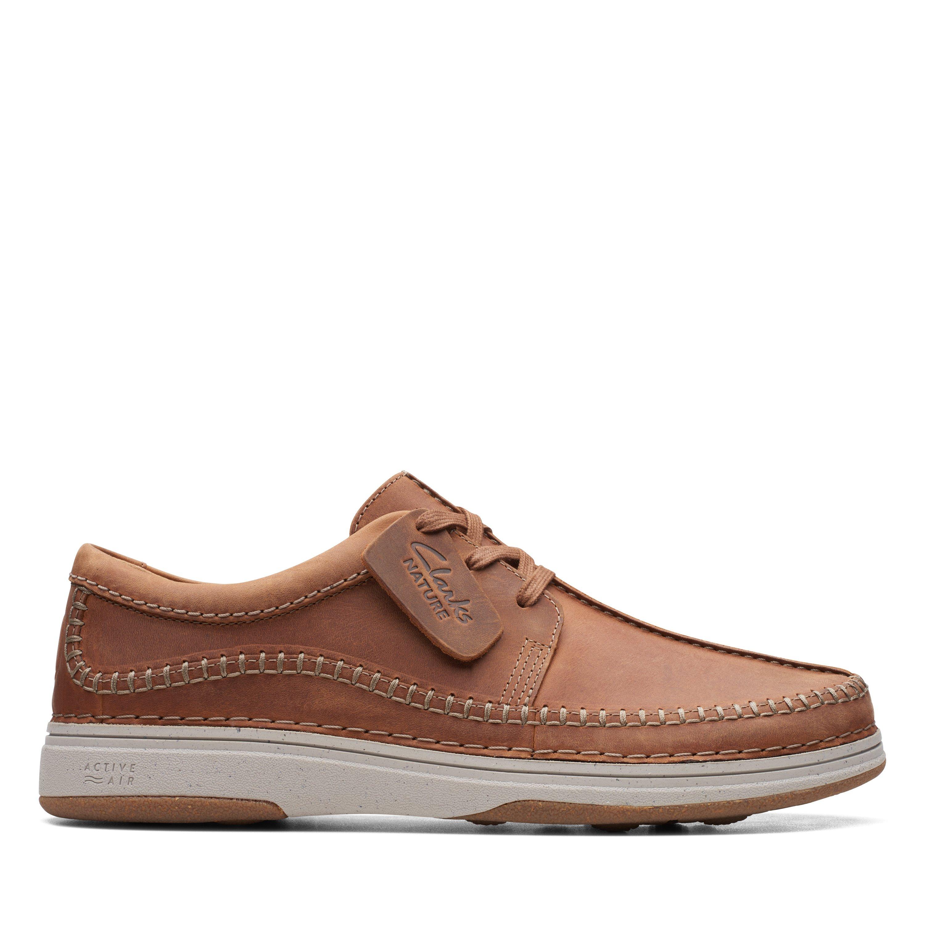 Mens store leather clarks