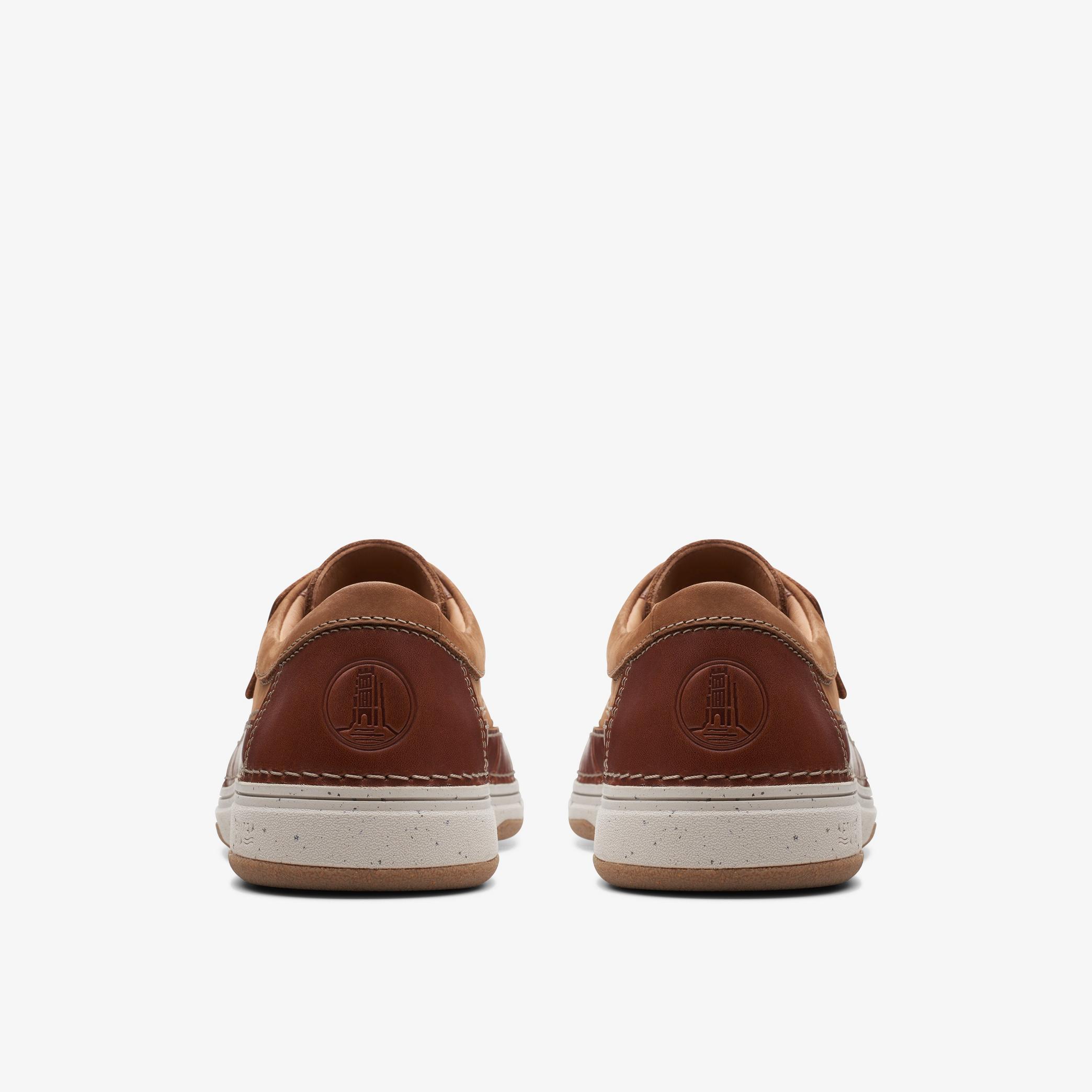 MENS Nature 5 Lo Dark Tan Combination Laces | Clarks Outlet