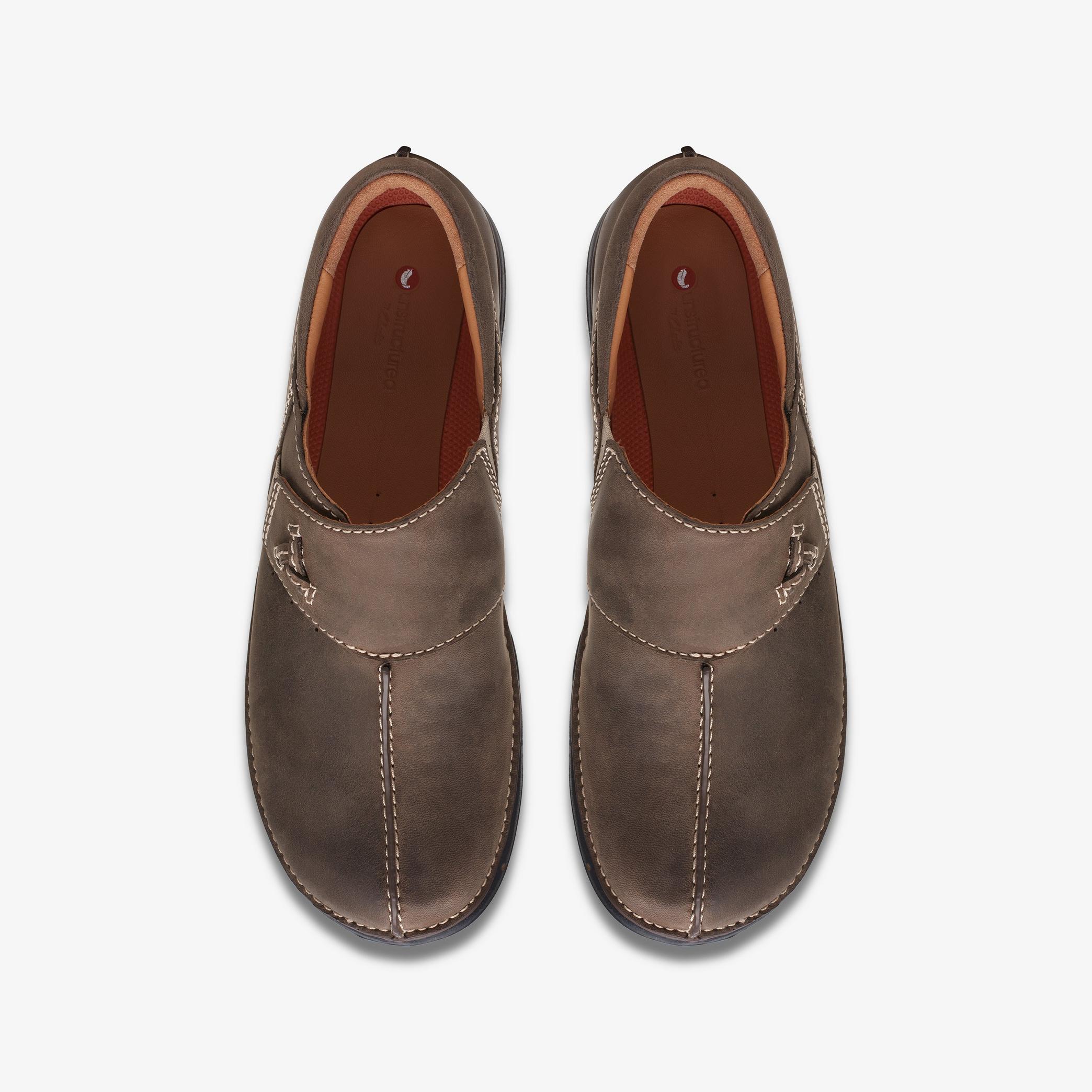 Un Loop Ave Taupe Slip Ons, view 6 of 6