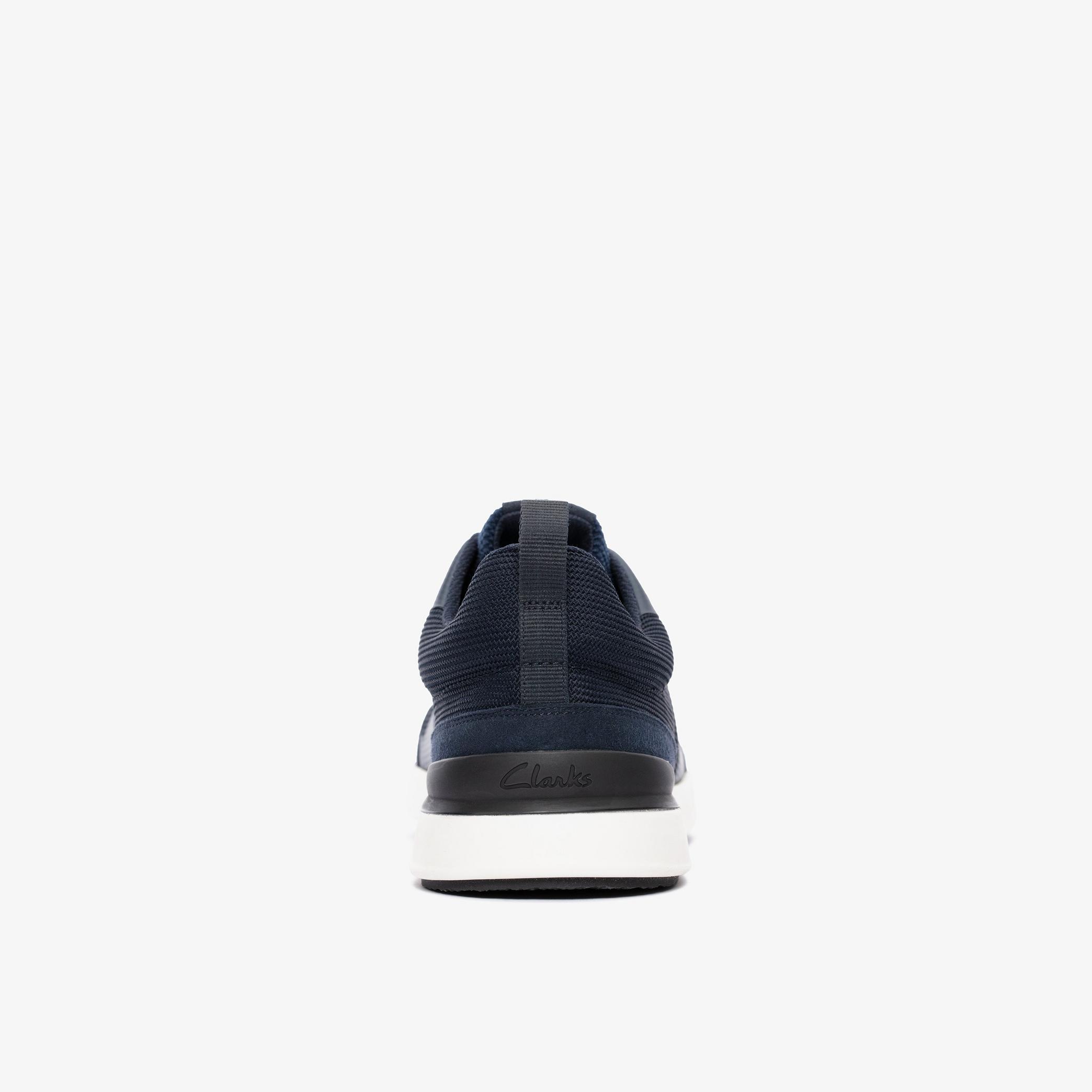 LT Lace Navy Knit Trainers, view 5 of 6