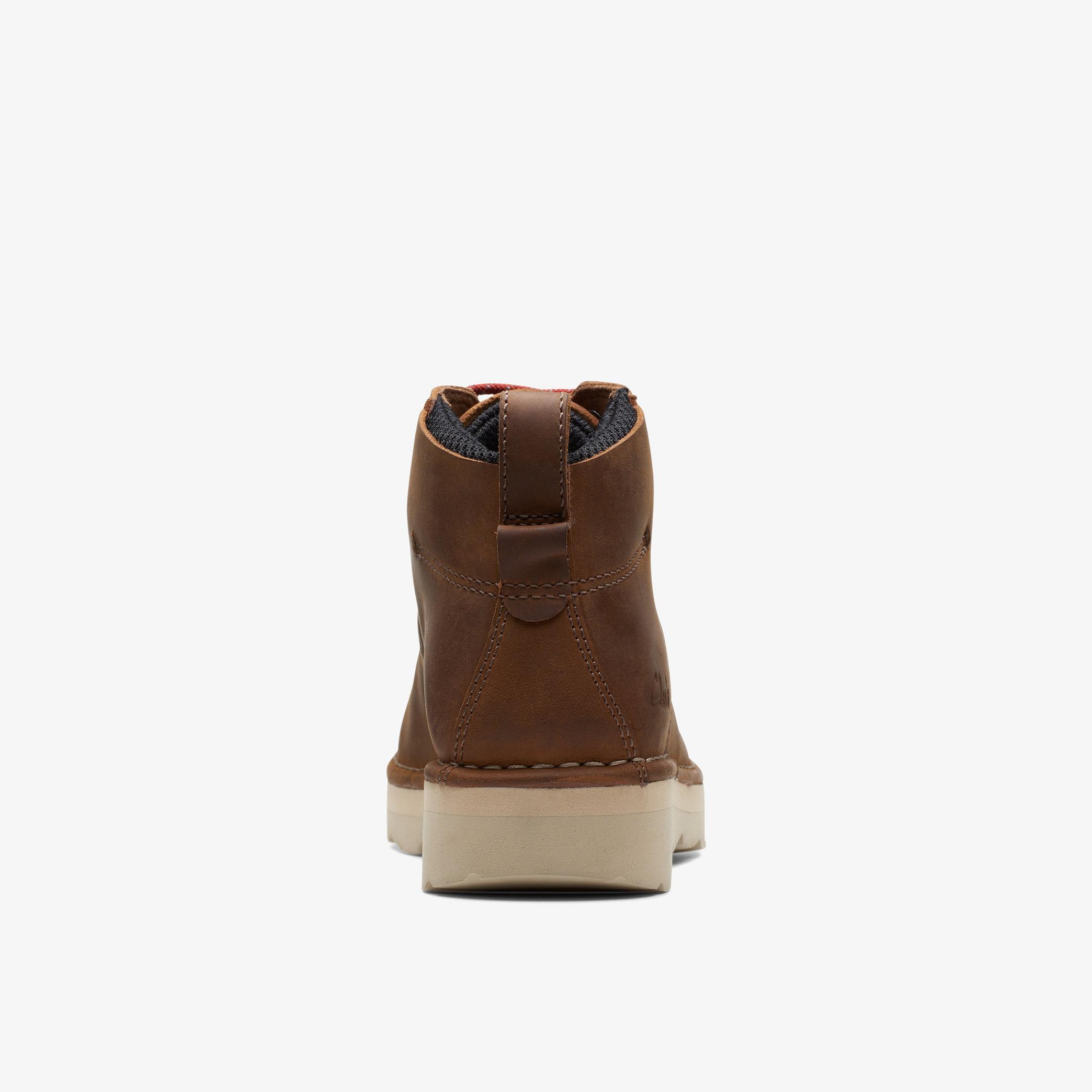 MENS Craftdale Hike Tan Leather Ankle Boots | Clarks Outlet