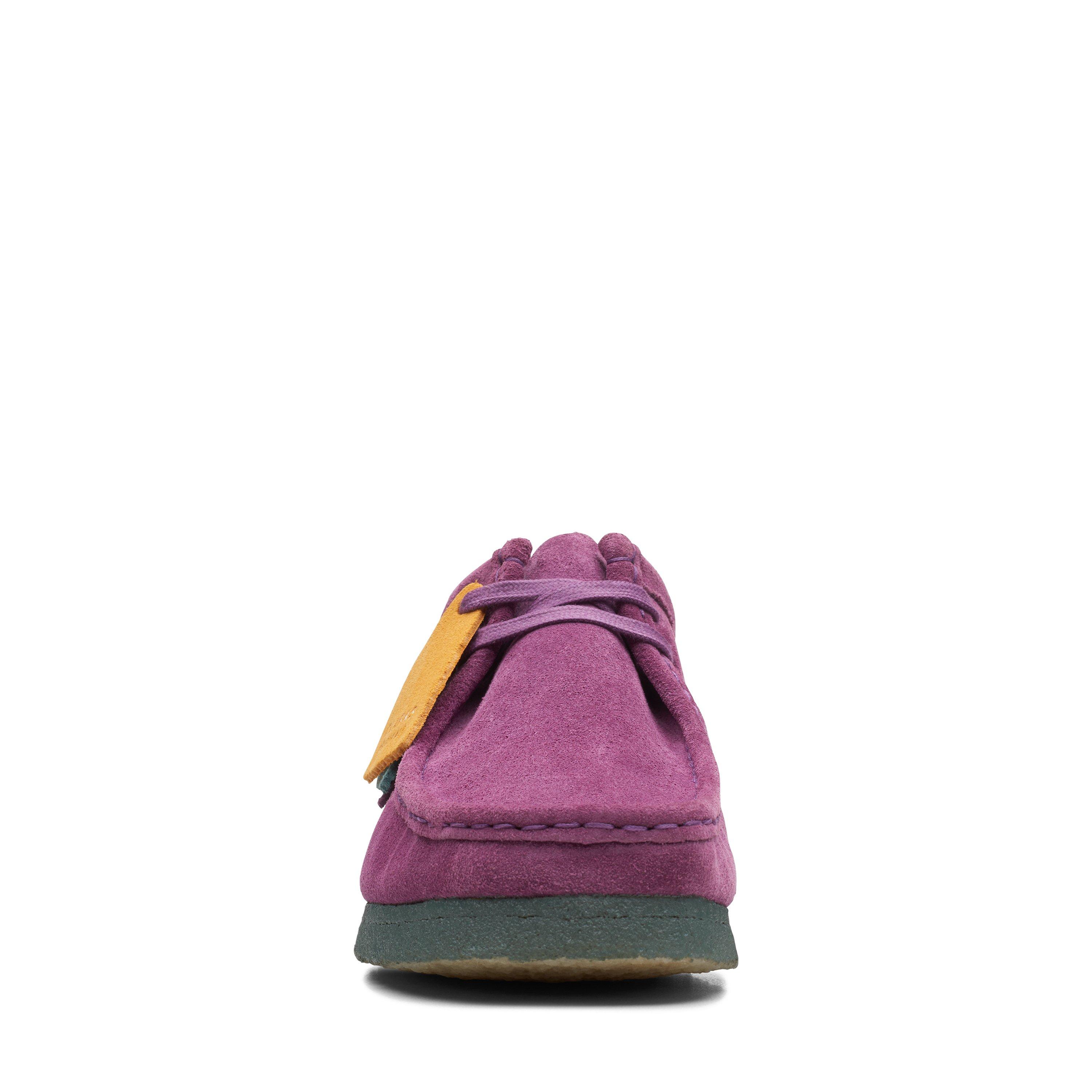 Purple on sale clarks shoes