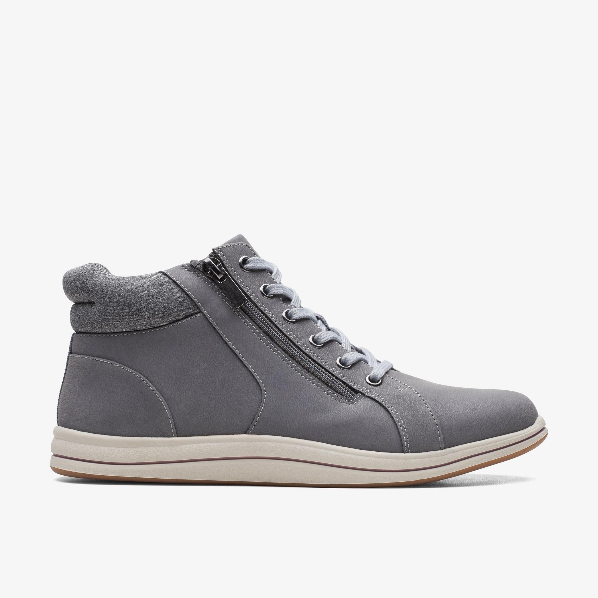 Breeze Glide Dark Grey Ankle Boots, view 1 of 6