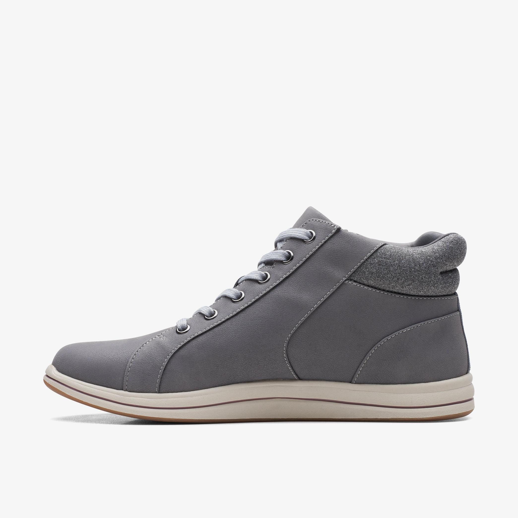 Breeze Glide Dark Grey Ankle Boots, view 2 of 6
