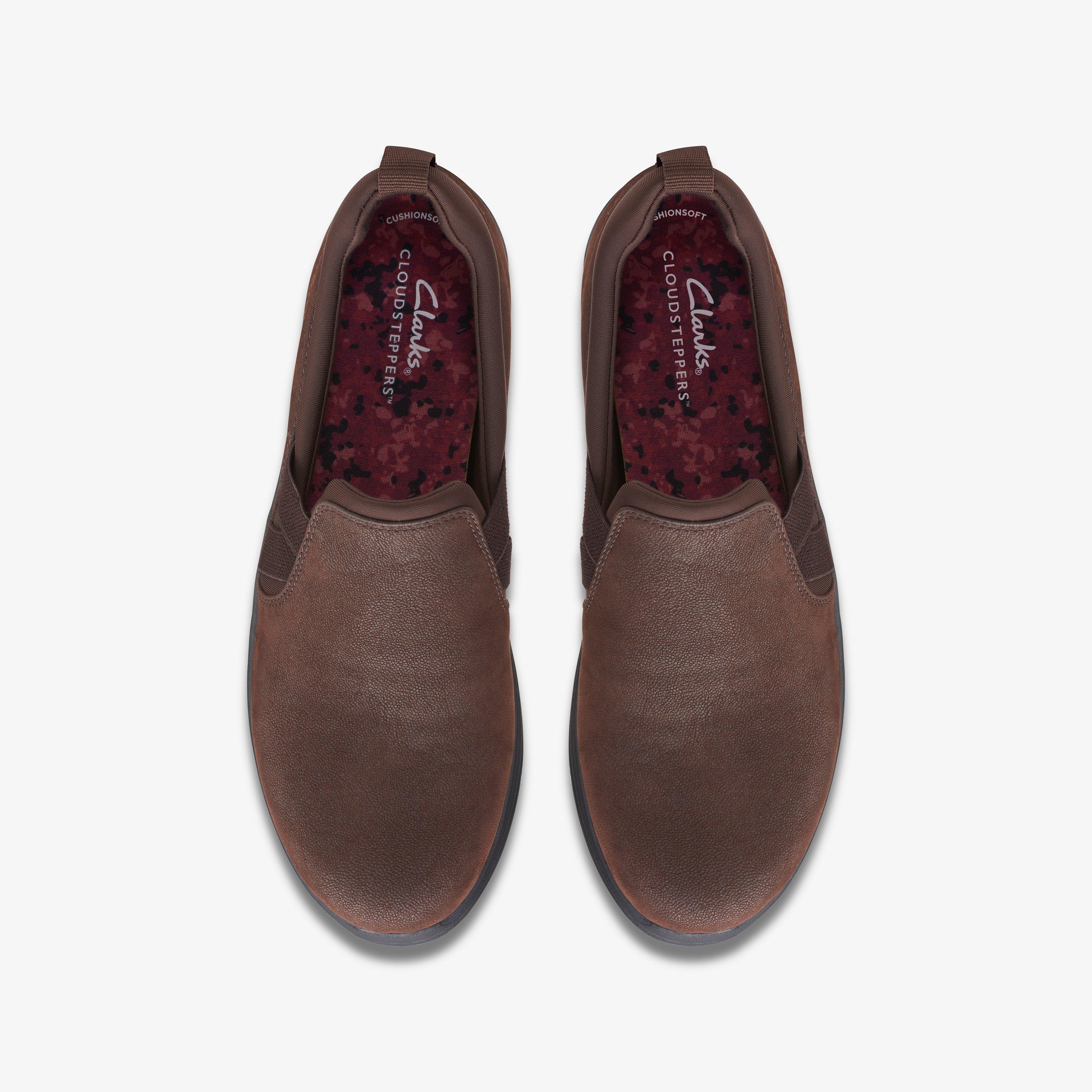 Clarks cloudsteppers brown clearance