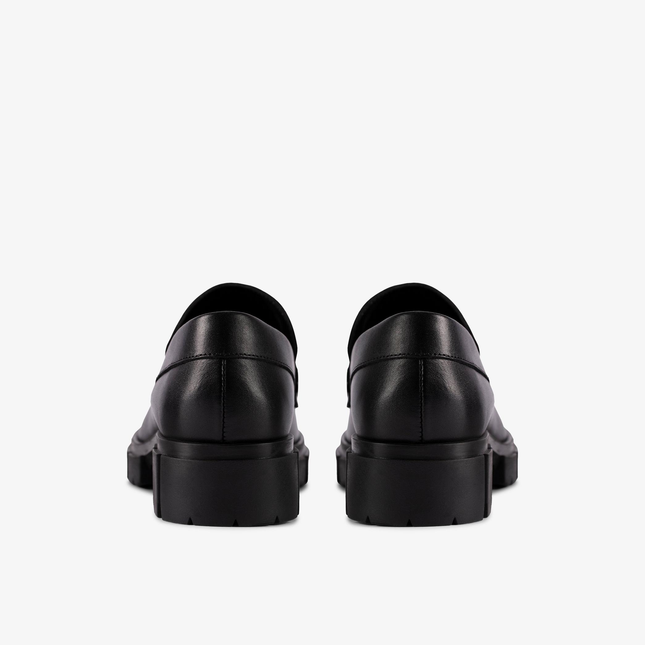 Womens Teala Loafer Black Leather Loafers | Clarks UK