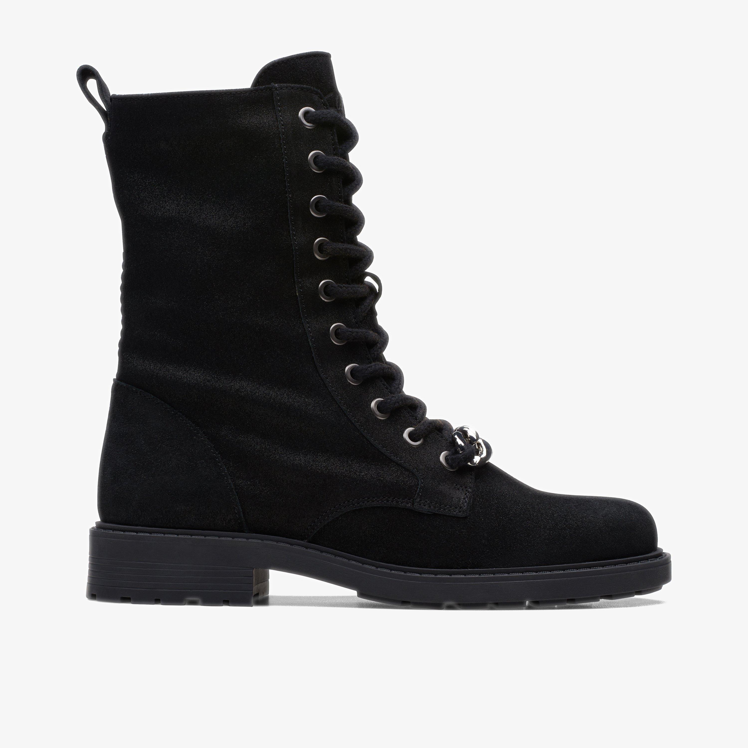 Clarks orinoco black clearance boots