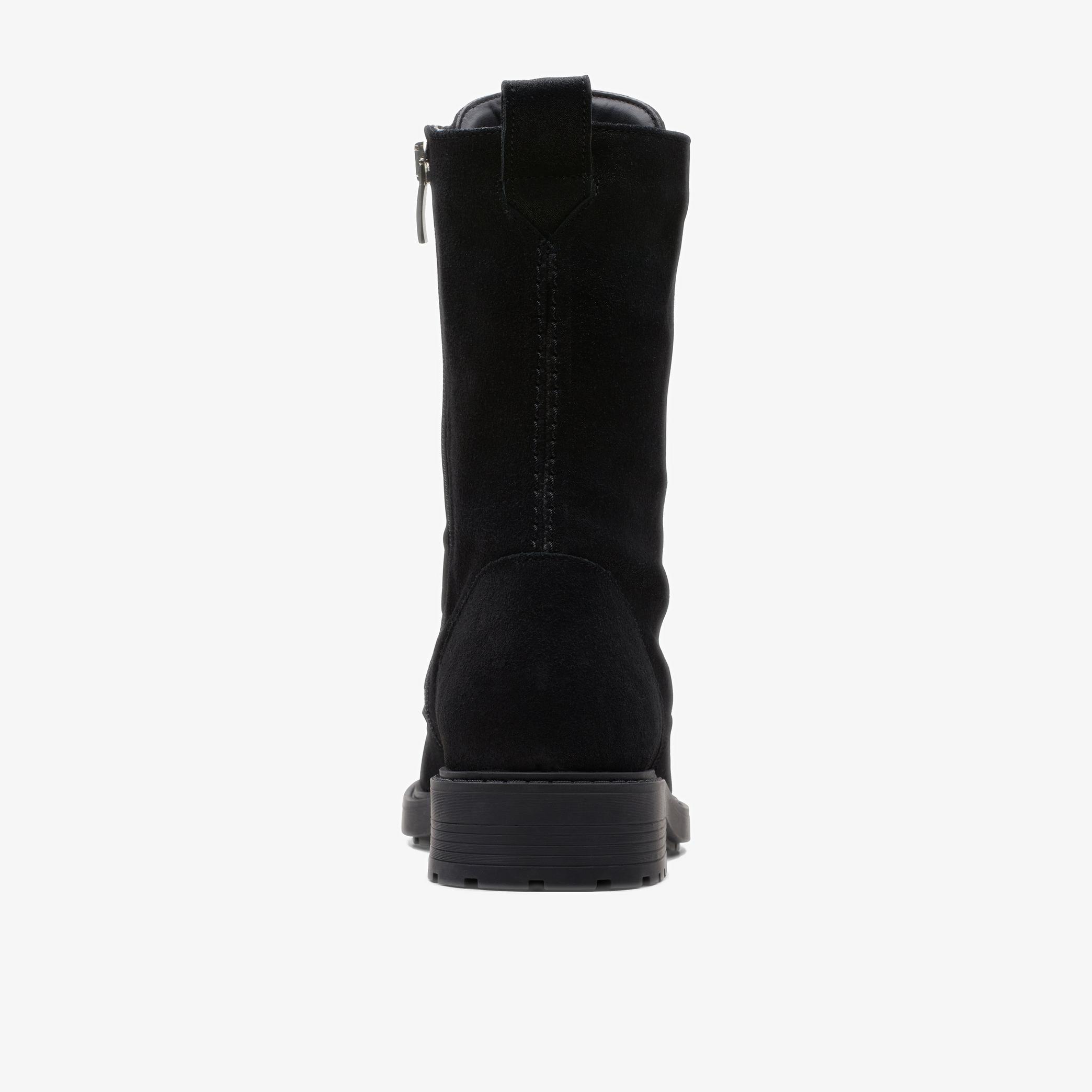 Orinoco2 Style Black Metallic Ankle Boots, view 5 of 6