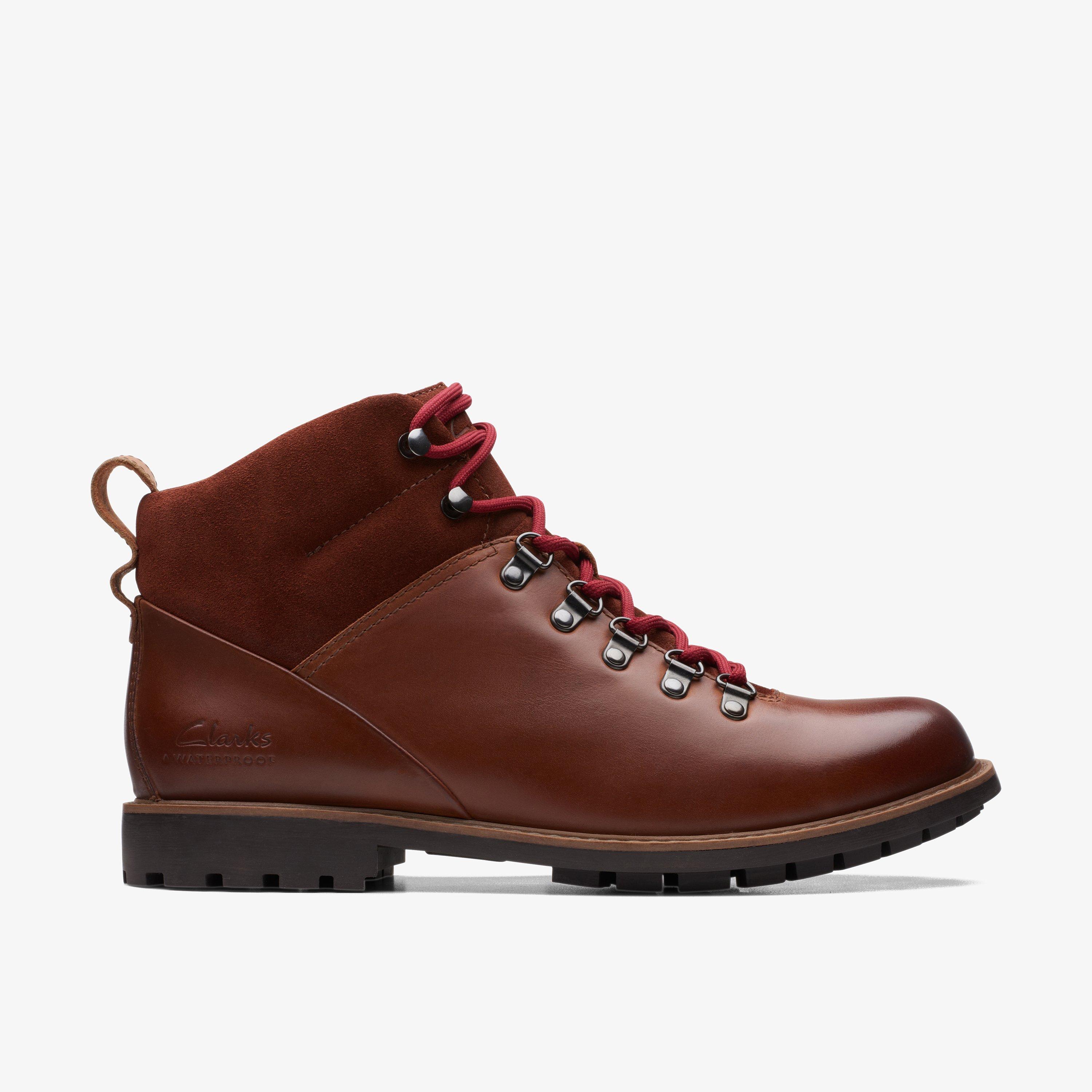 Mens WestcombeHiWP British Tan Lea Boots | Clarks Outlet
