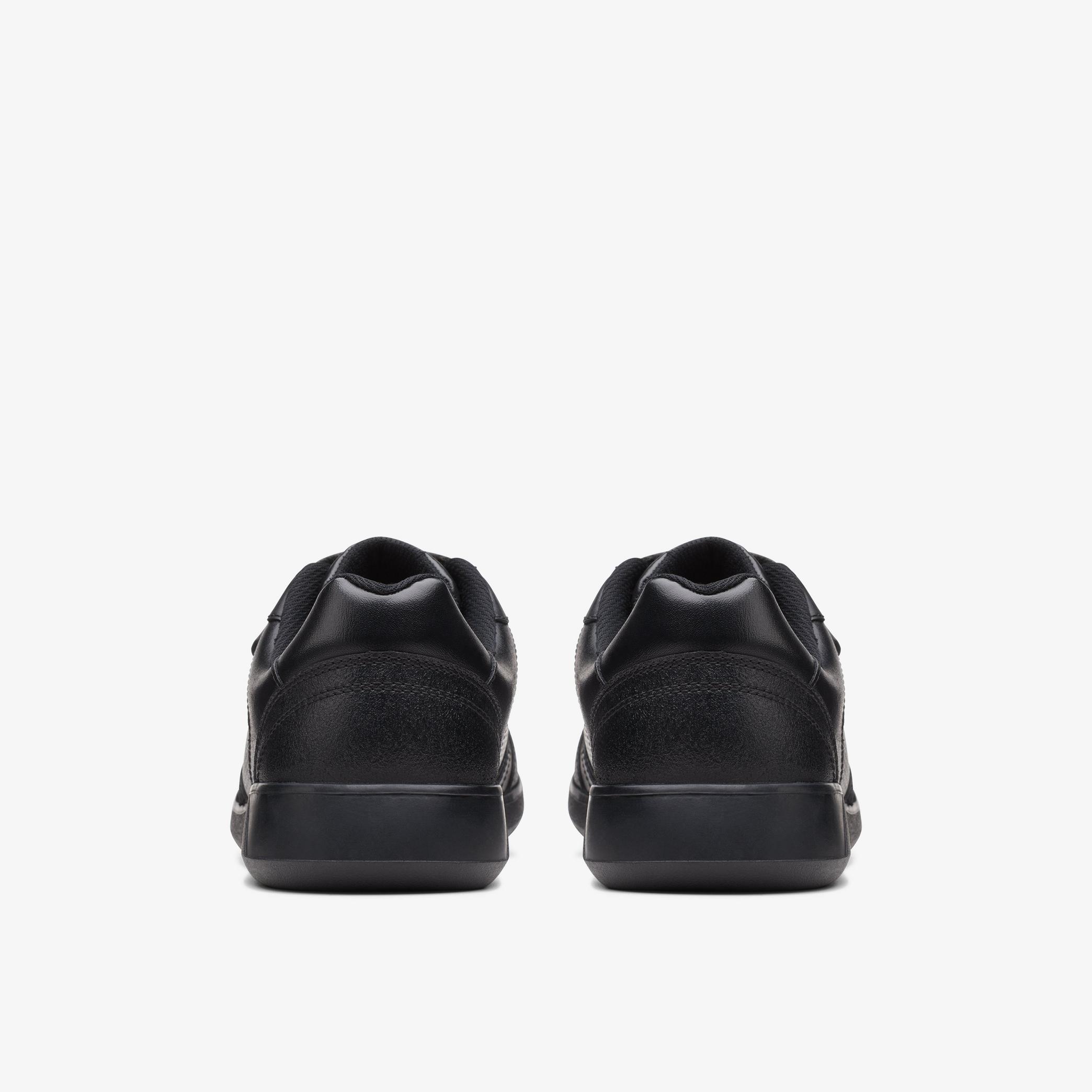 Boys Scape Bright Youth Black Leather Shoes | Clarks UK