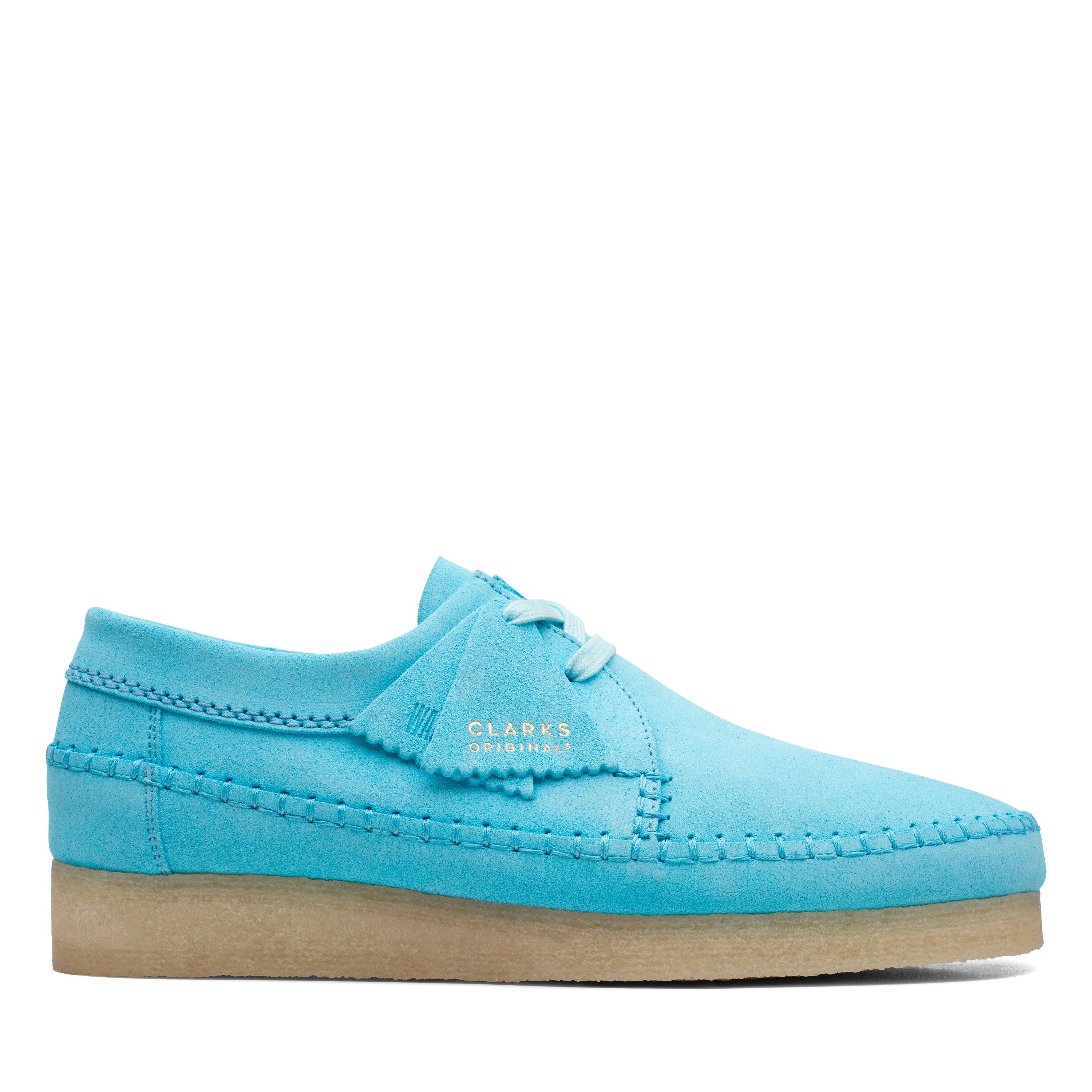 MENS Weaver Teal Shoes Clarks US