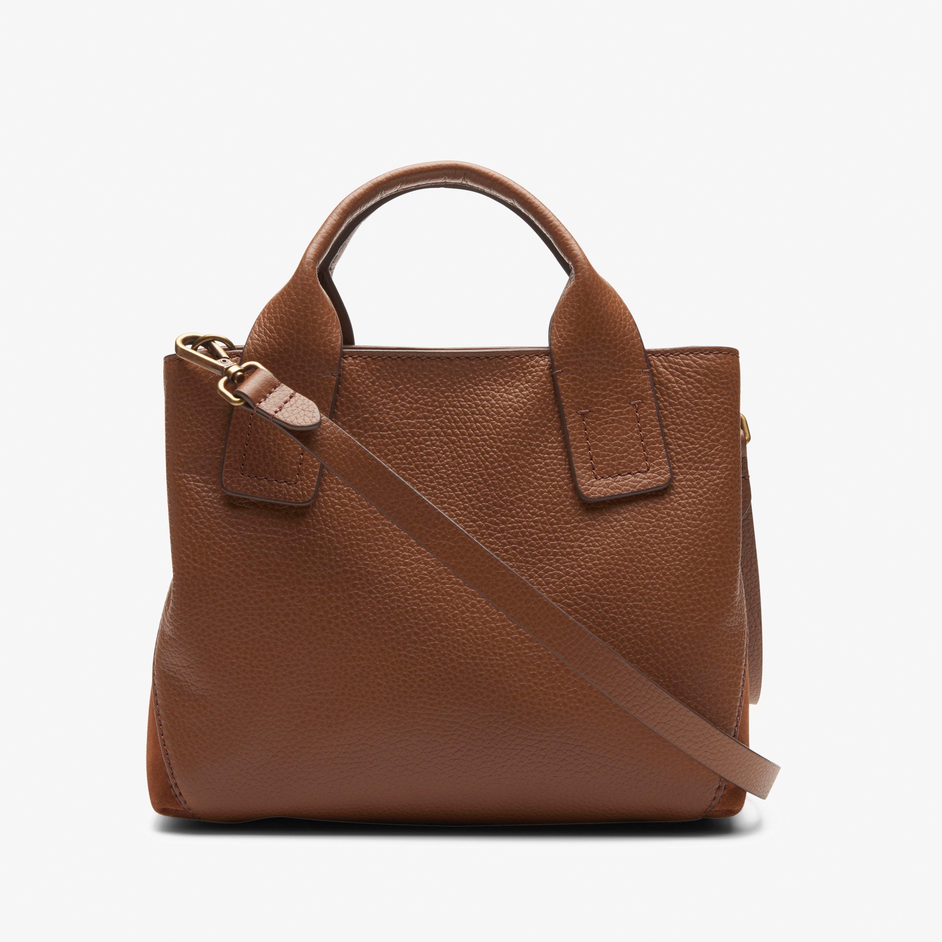 Clarks temple beam leather bag online