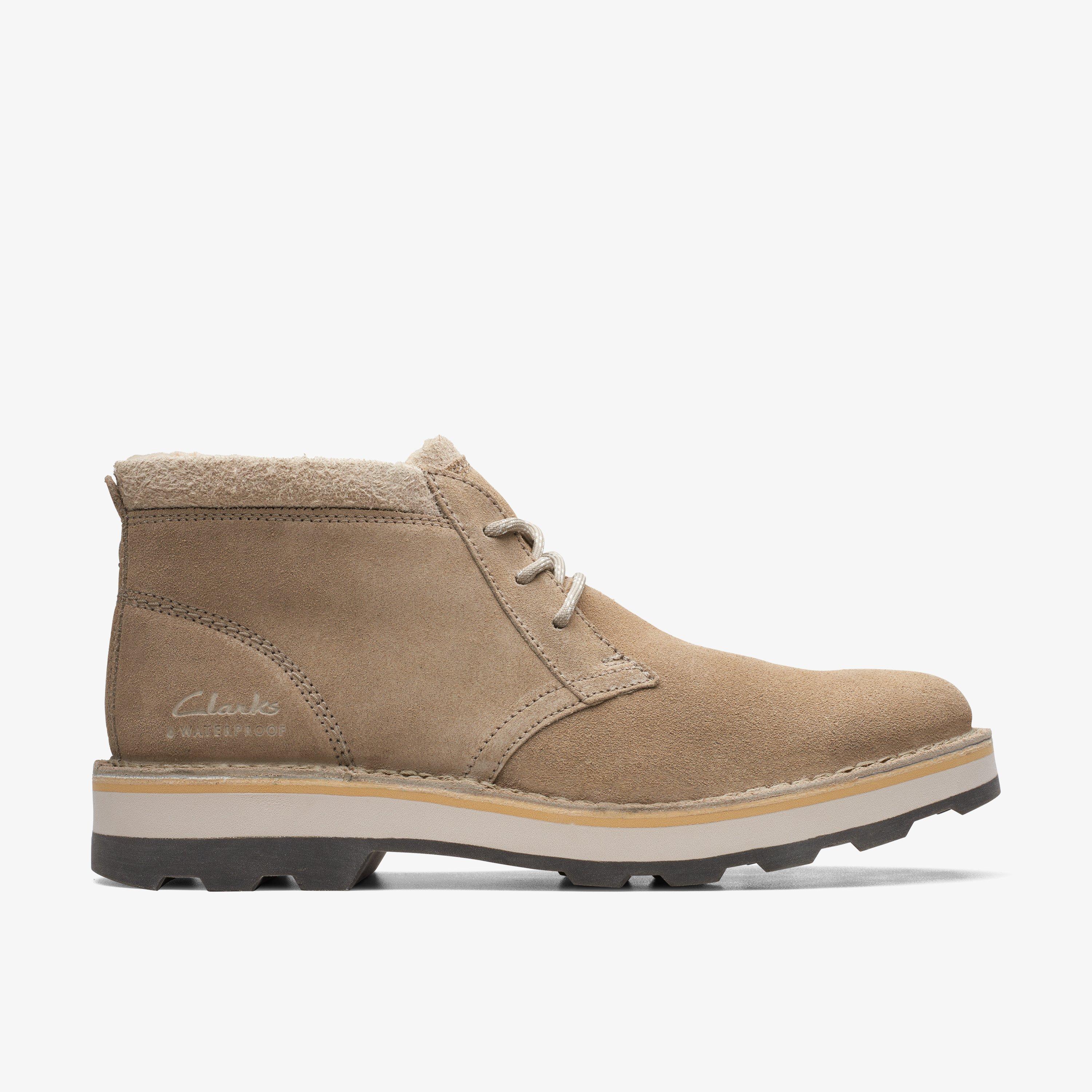 Waterproof clarks hot sale desert boots