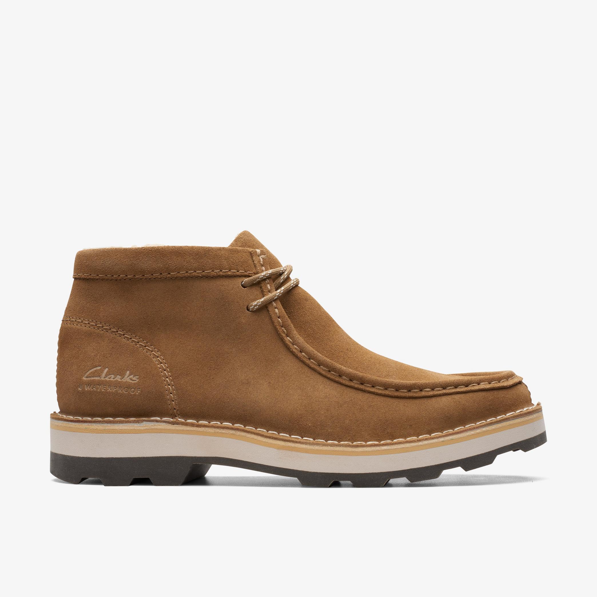 Corston Wally Waterproof Dark Sand Warmlined Ankle Boots, view 1 of 6