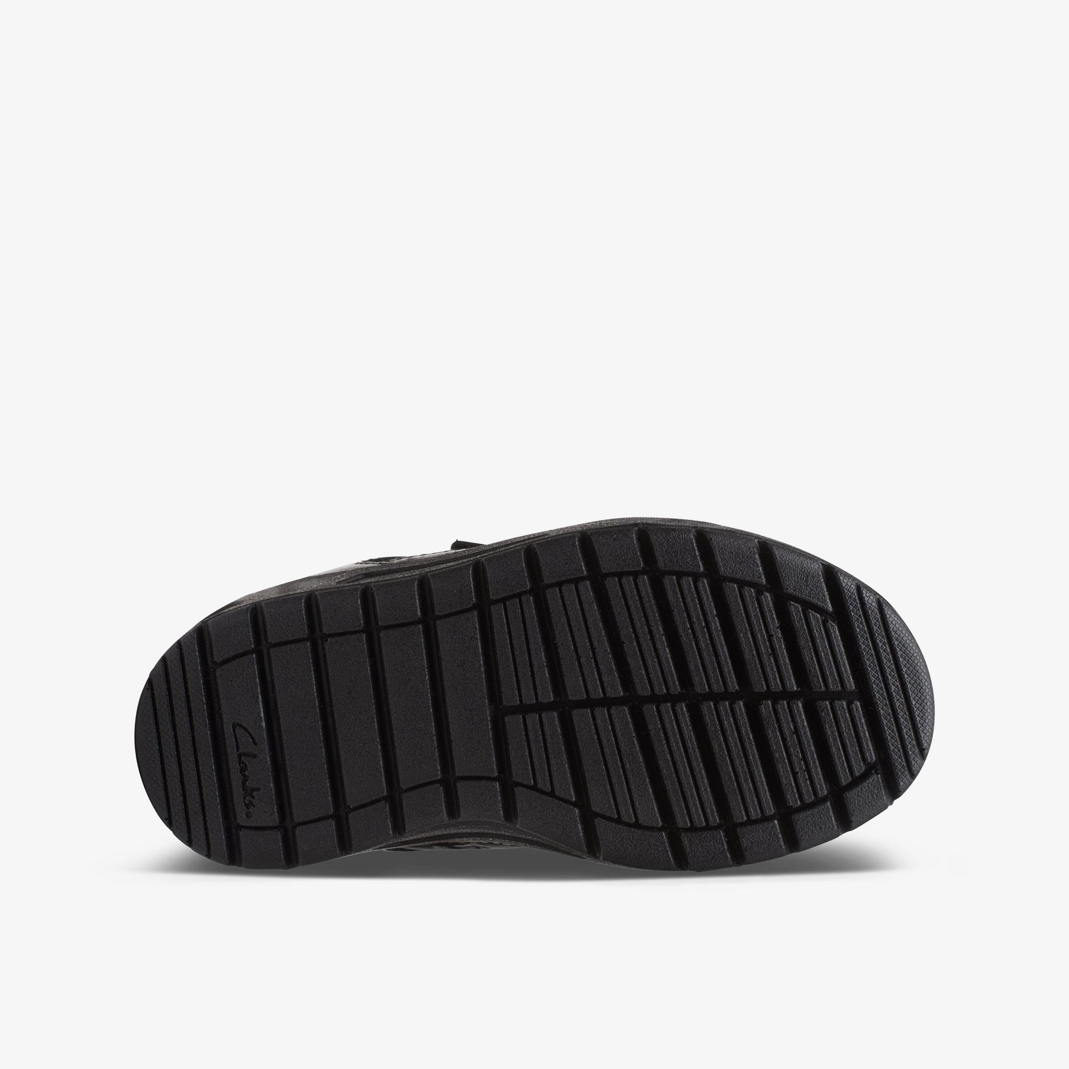 Boys Palmer Mist Kid Black Leather Shoes | Clarks UK