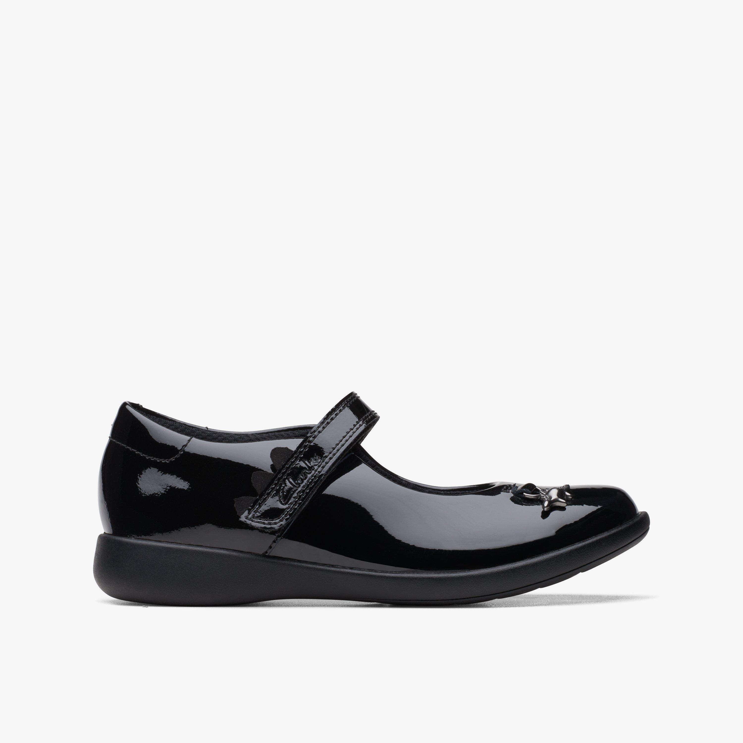 GIRLS Etch Fun Kid Black Patent Shoes | Clarks UK