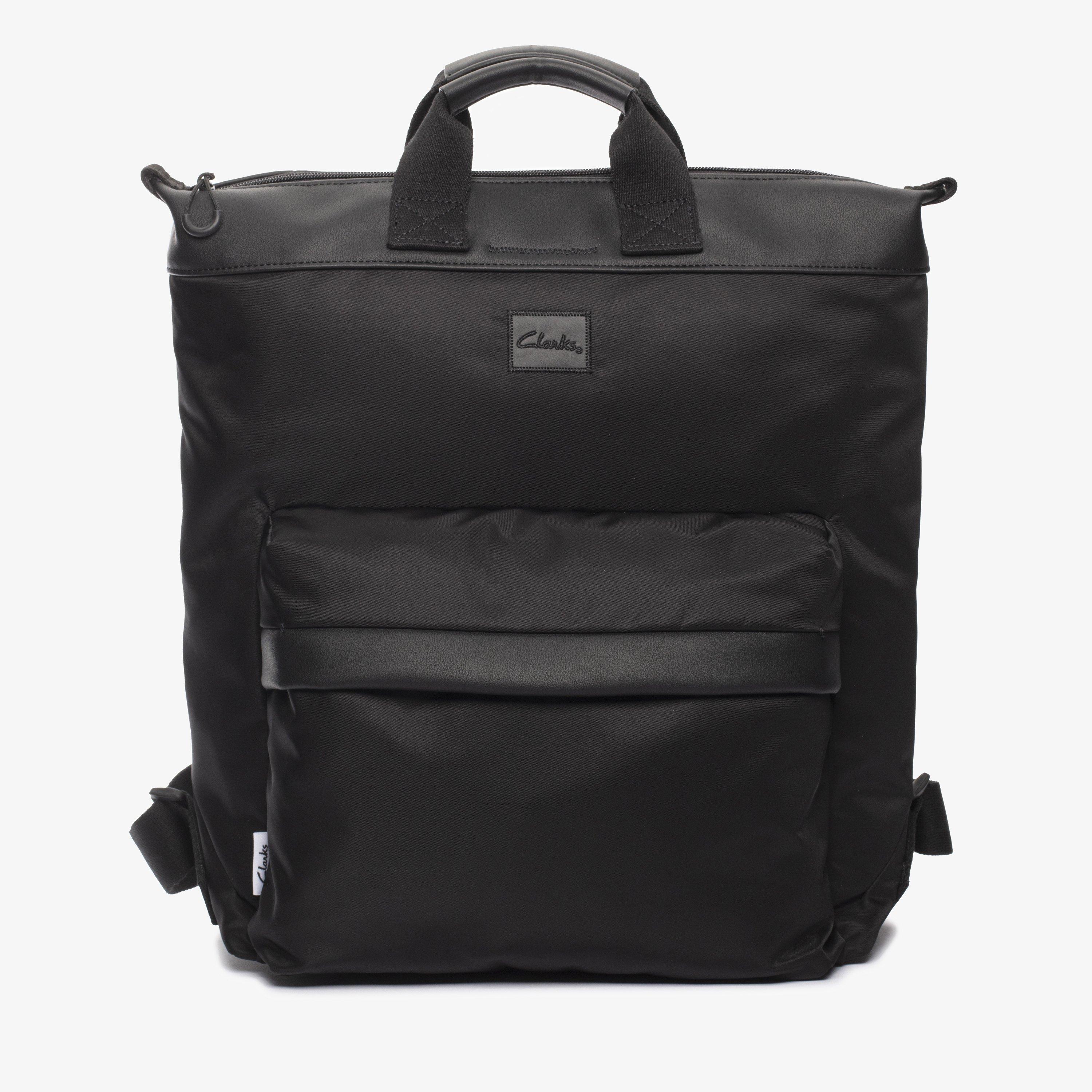 Womens Marathon Walk Black Backpack | Clarks UK