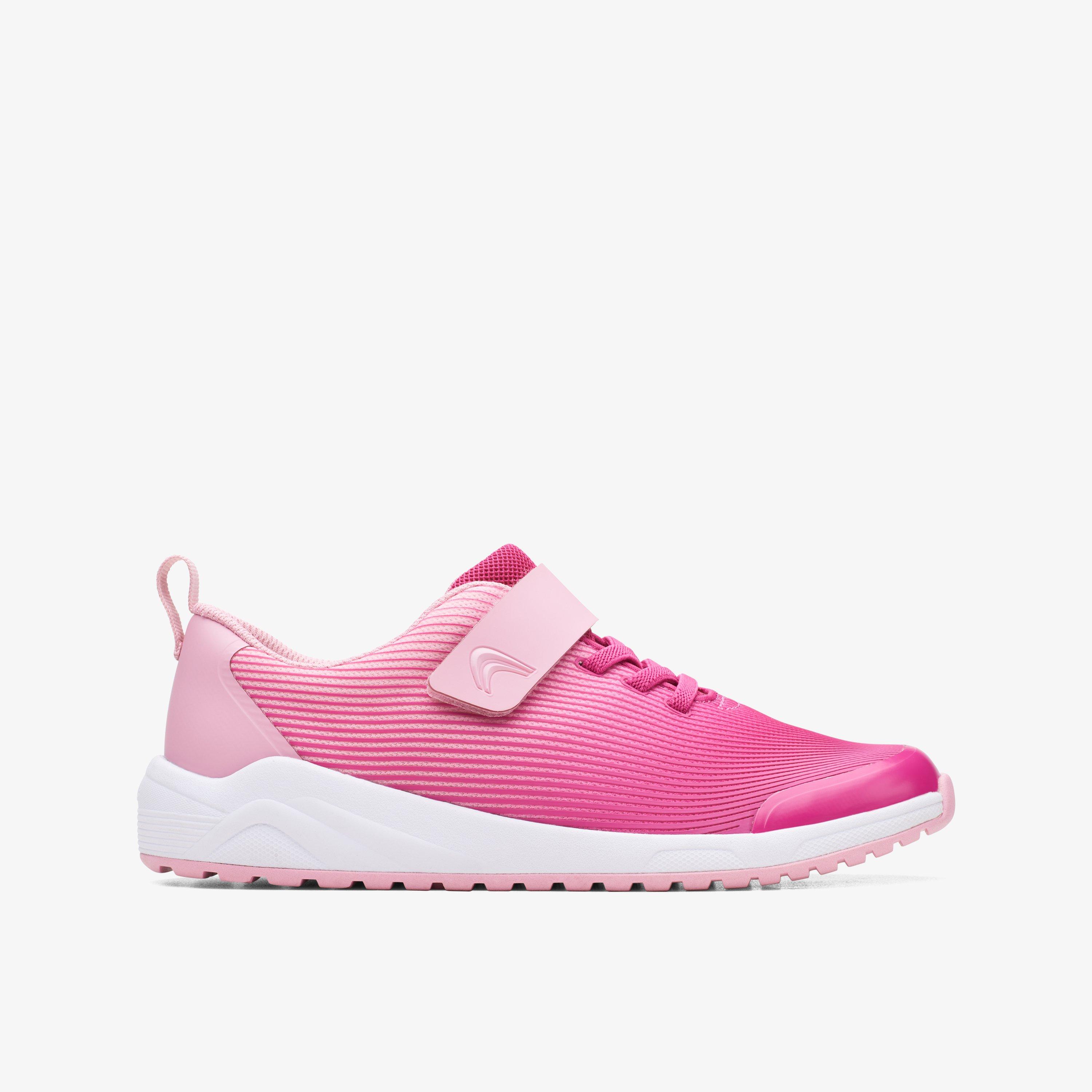 Clarks trainers girl sale best sale