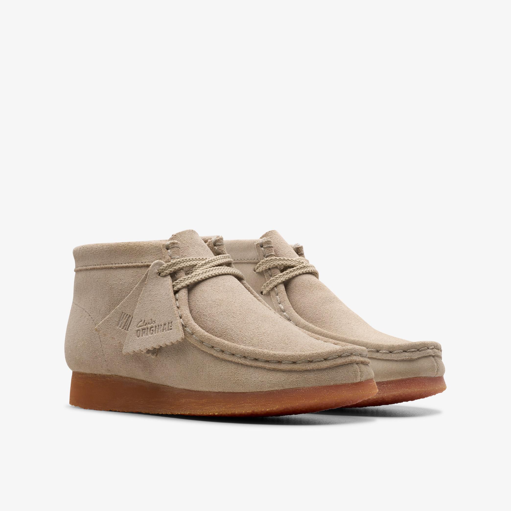 Kids Sand Wallabee Boots | Clarks US