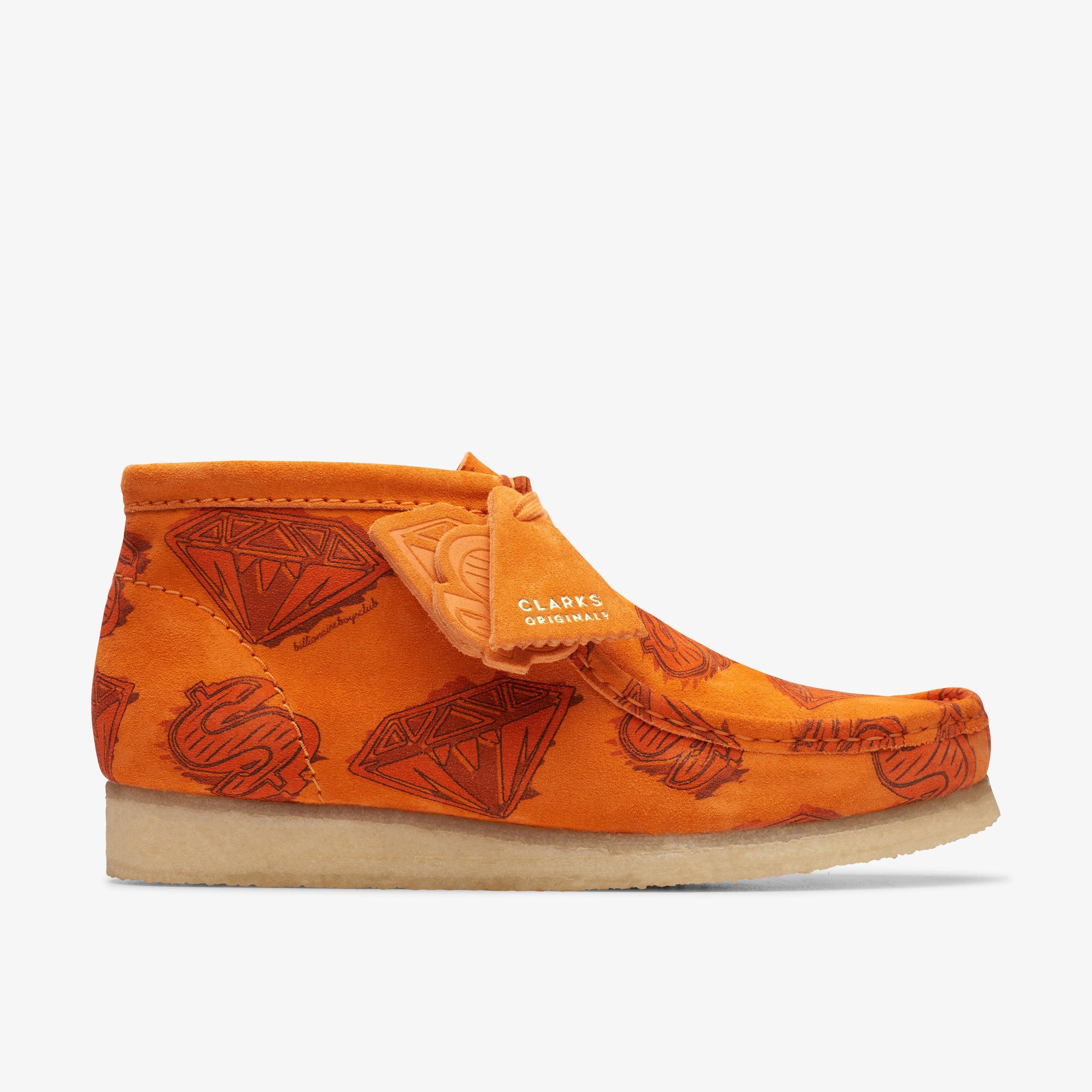 Wallabee Boot Orange Interest Wallabee, view 1 of 7