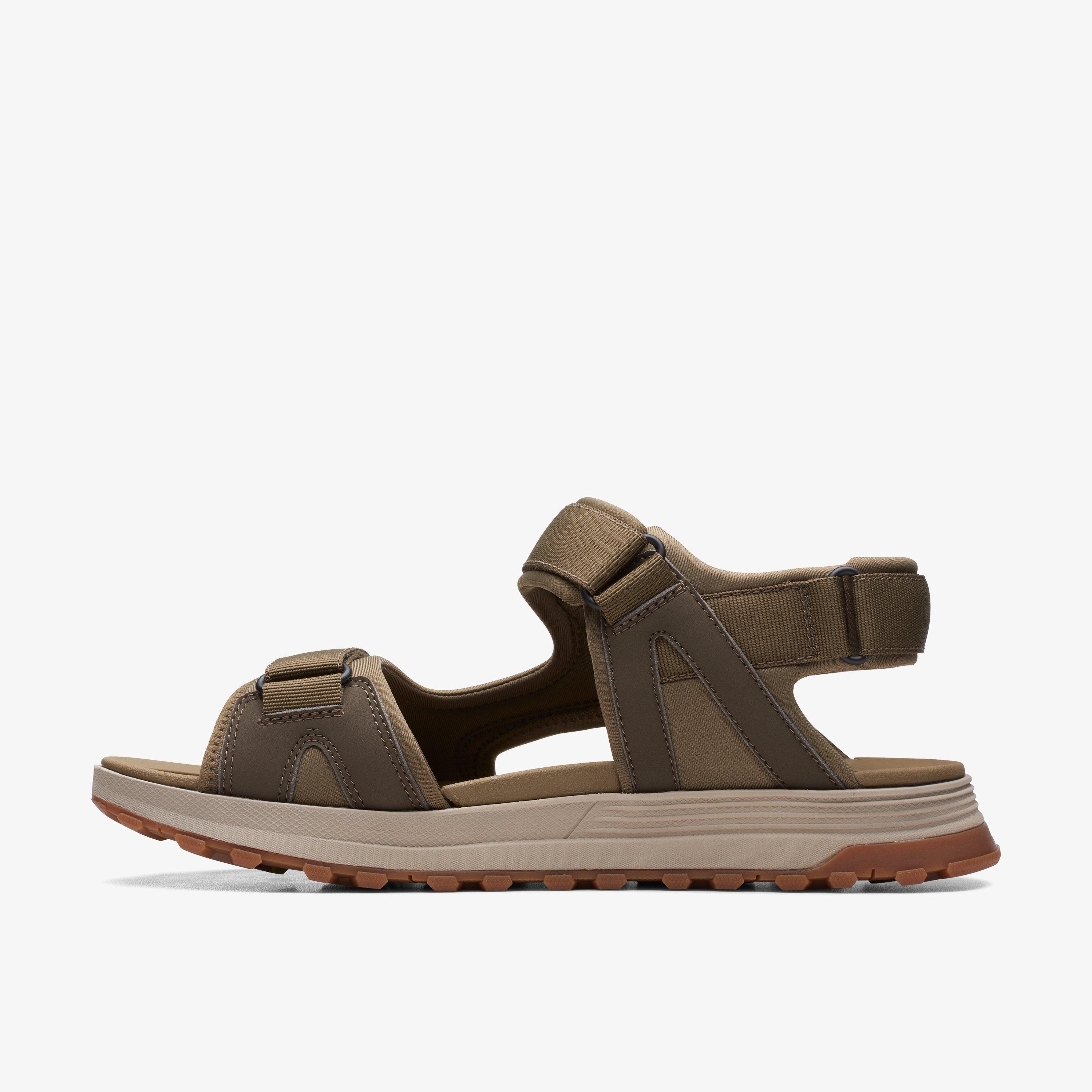 Clarks green sandals sales
