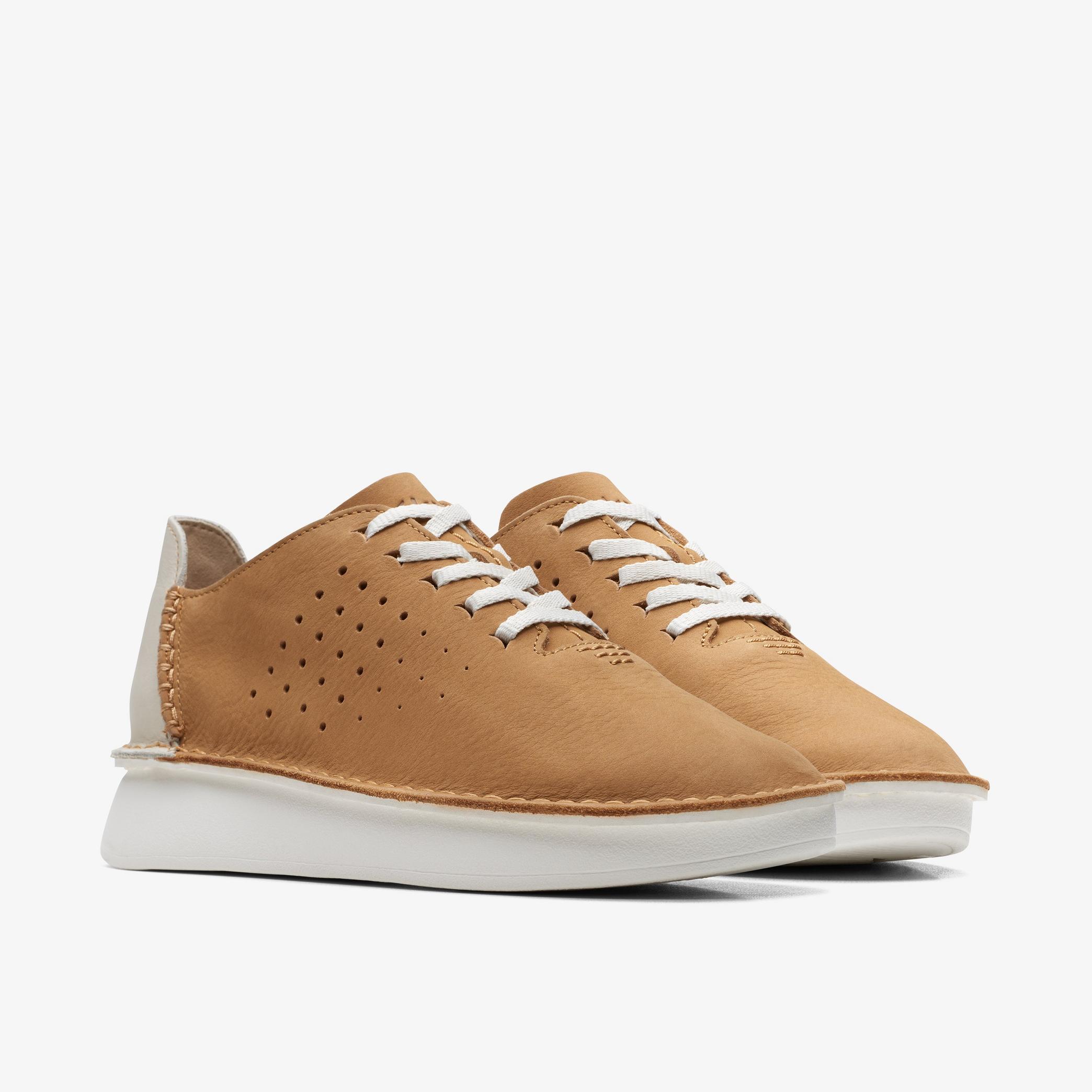 Velhill Etch Light Tan Combination Sneakers, view 4 of 6
