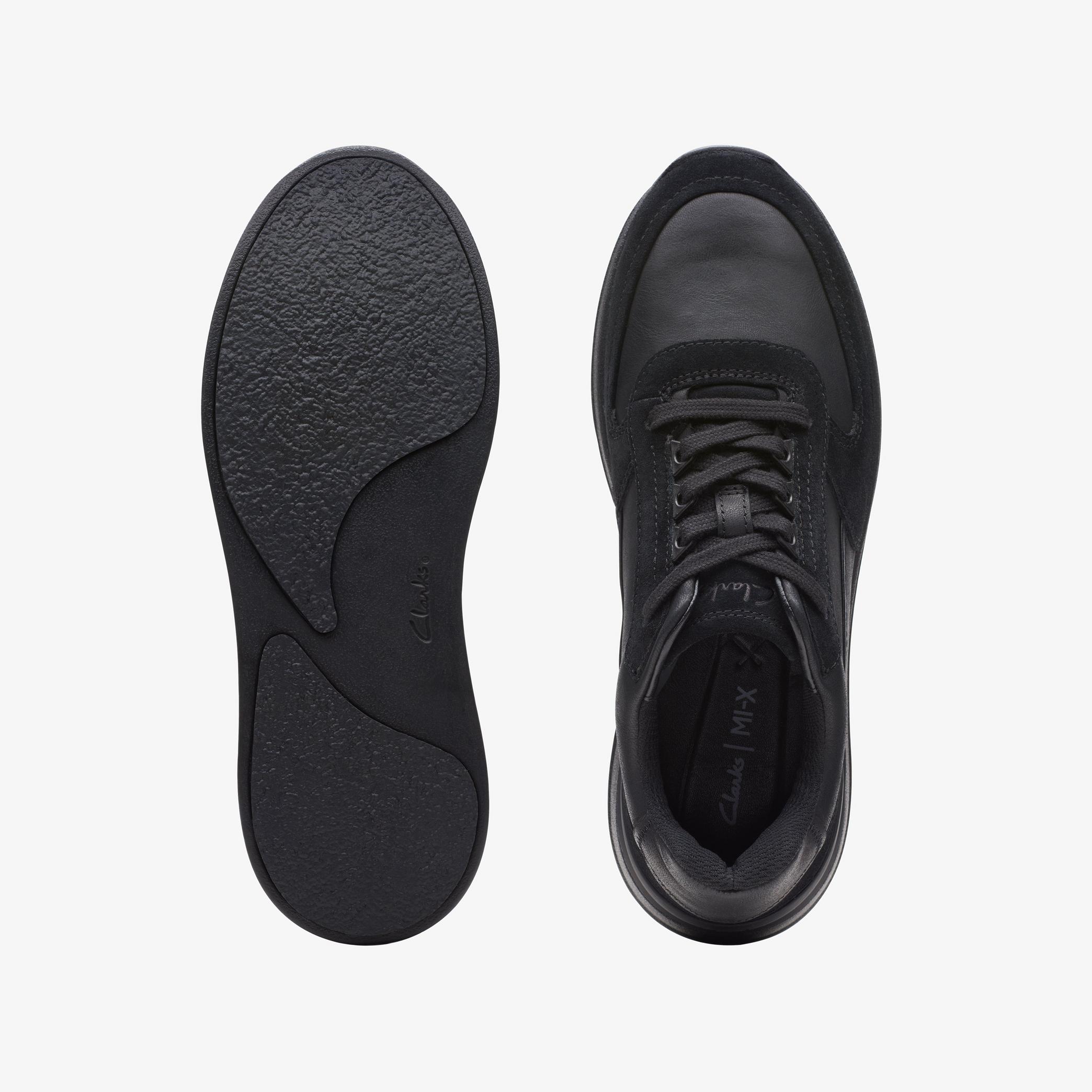Mens RaceLite Move Black/Black Shoes | Clarks Outlet