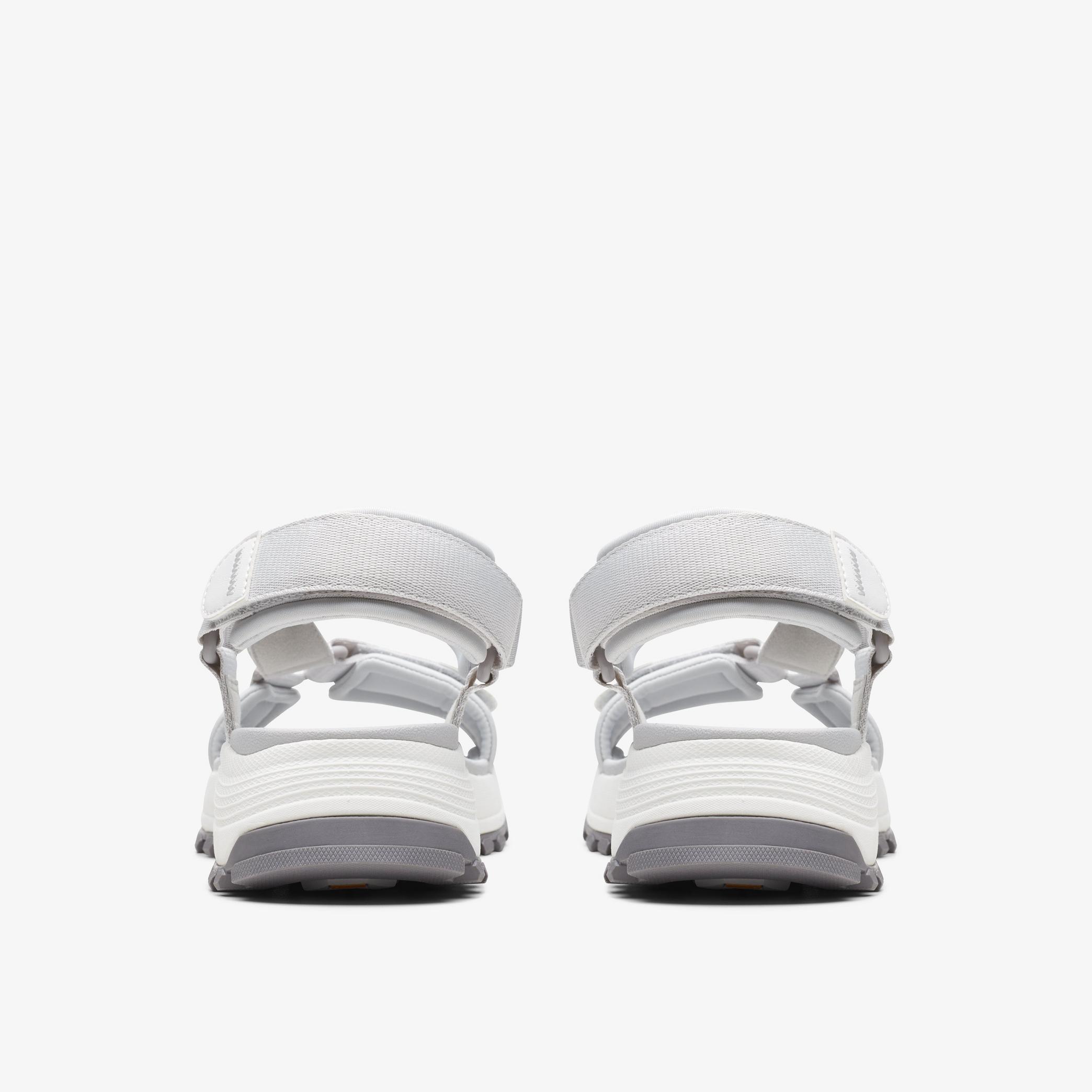 WOMENS ATL Trek Sport White Combination Flat Sandals | Clarks UK