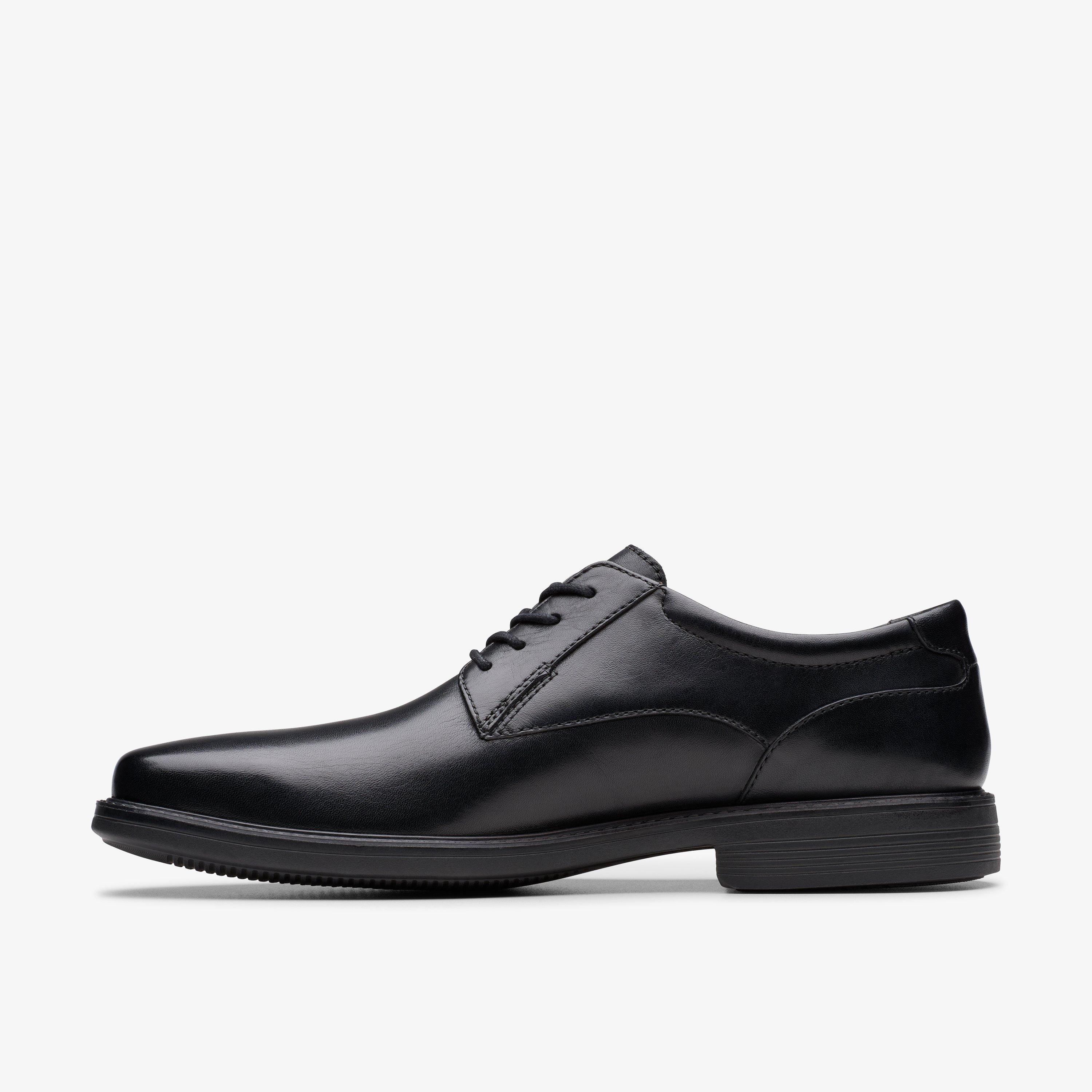 CLARKS Derby Con Cordones Para Hombre, Brown (Dark Tanlea), 7.5 M