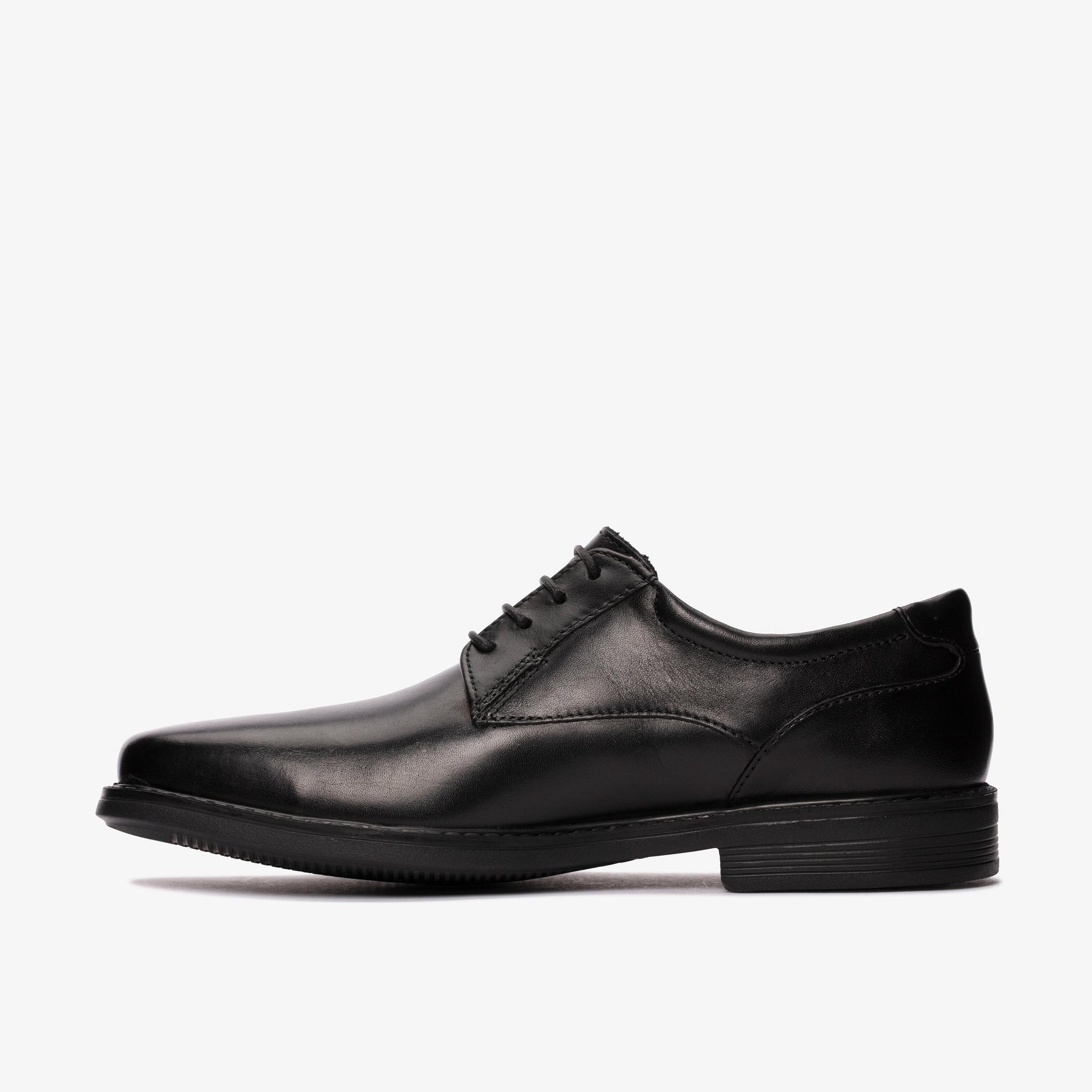 Wendell Lace II Black Leather Derby Shoe, view 2 of 6